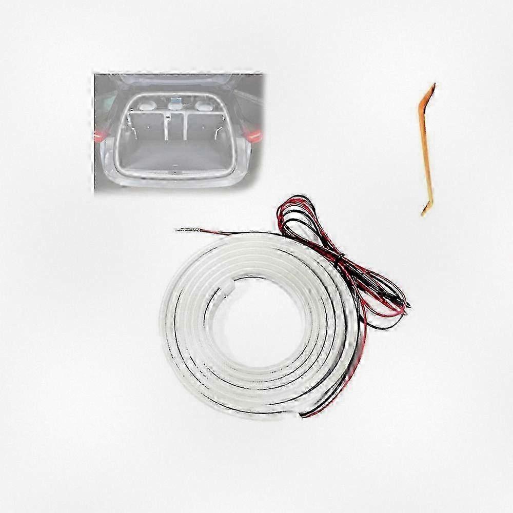 Dynamic Flowing LED Light Strip for Car Trunk Interior Decoration and Ambient Lighting