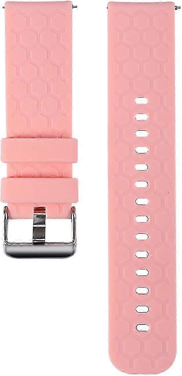 Replacement Soft Silicone Watch Strap Suitable for a Certain Brand Access Gen 4 Mkgo (Pink)