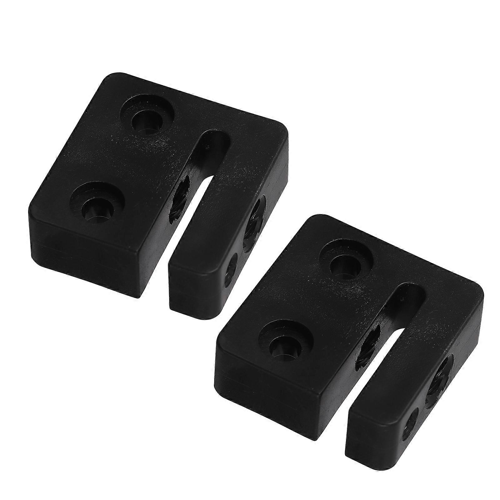 Reusable Printer Nut Block Square Shape 3D Printer Parts 3.4X3.2CM 2Pcs