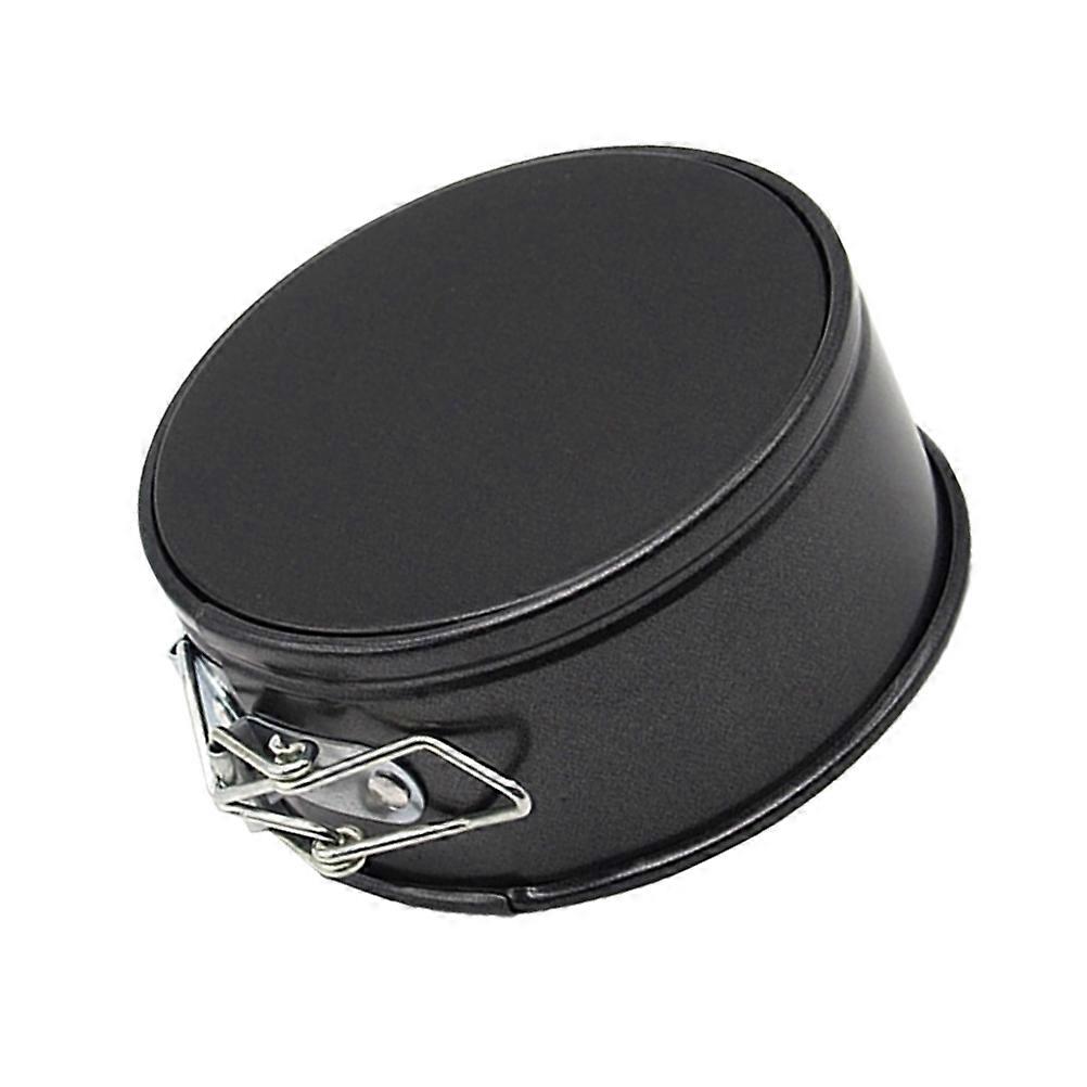 Carbon Steel Non Stick Circular Cake Mold with Removable Bottom High Temperature Resistant Baking Pan for Home and Professional Use