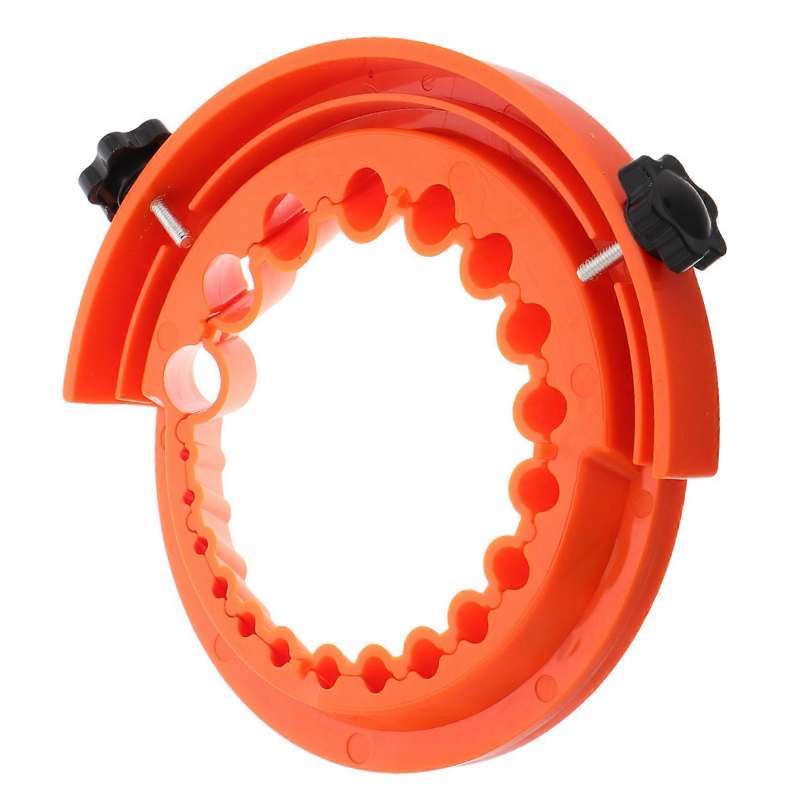 Precision Drill Bit Grinding Sharpener Portable Drill Bit Sharpener Tool Grinding Beginners Orange 1Pcs