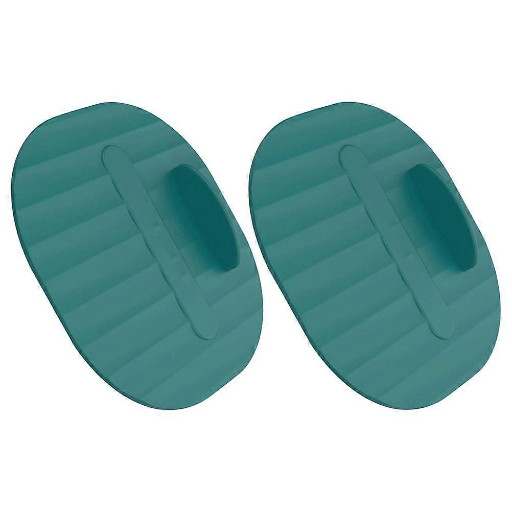 Water Blocking Stopper Silicone Sink Stopper Drain Protection 15.5X14.5CM Green 2Pcs