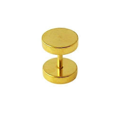 Gold Anodised Fake Ear Plug