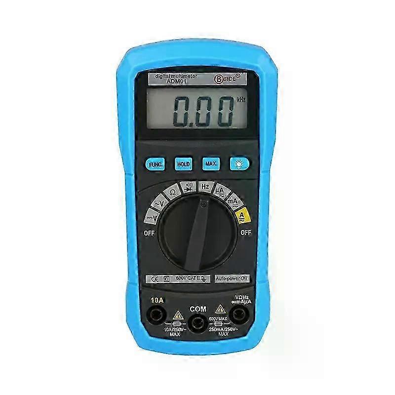 BSIDE ADM01 Digital Multimeter Multifunction AC/DC Voltage Current Temperature Resistance Capacitance Pocket Tester