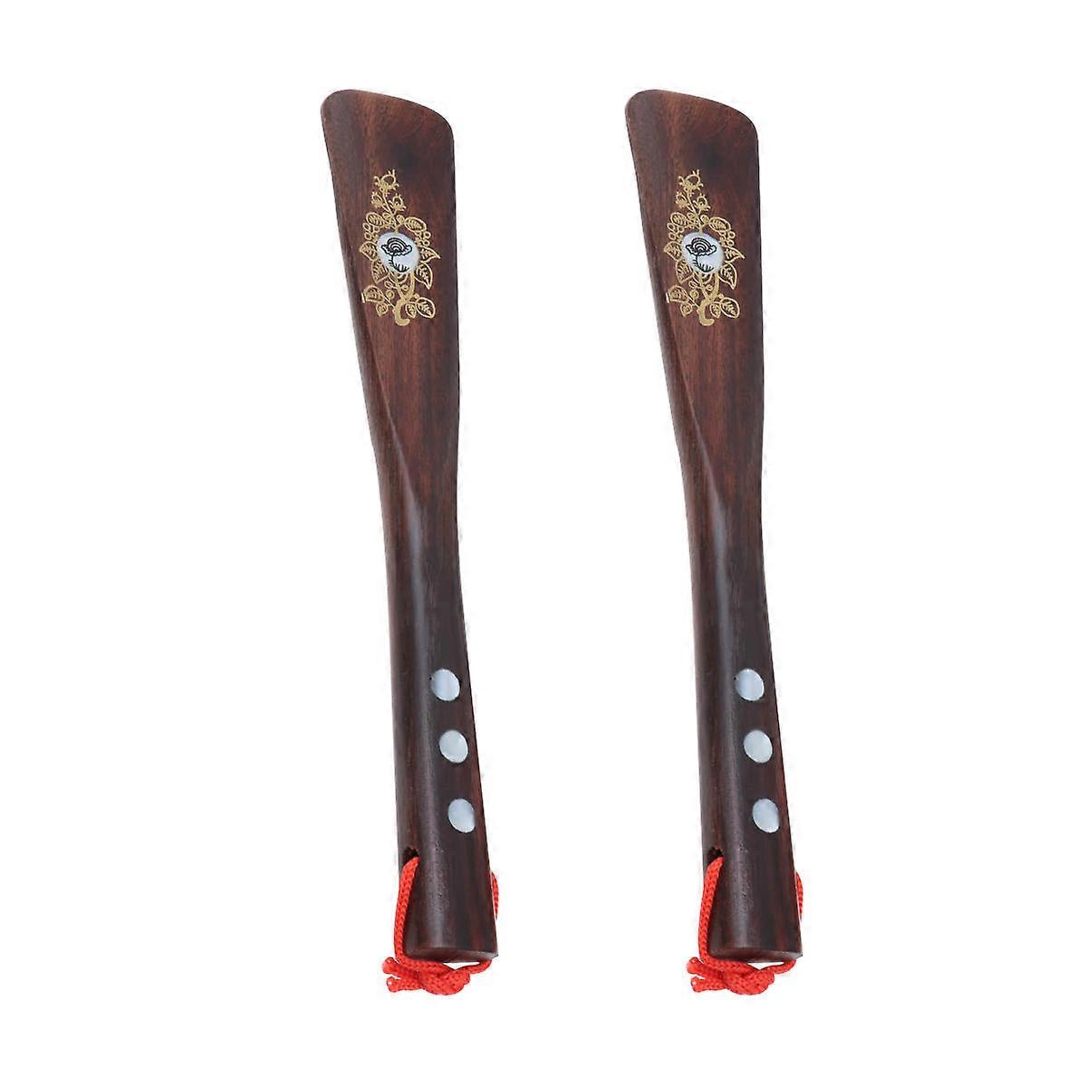 Shoe Accessories Long Handled Shoe Lifter Reduce Bending For Home Office Travel 2Pcs