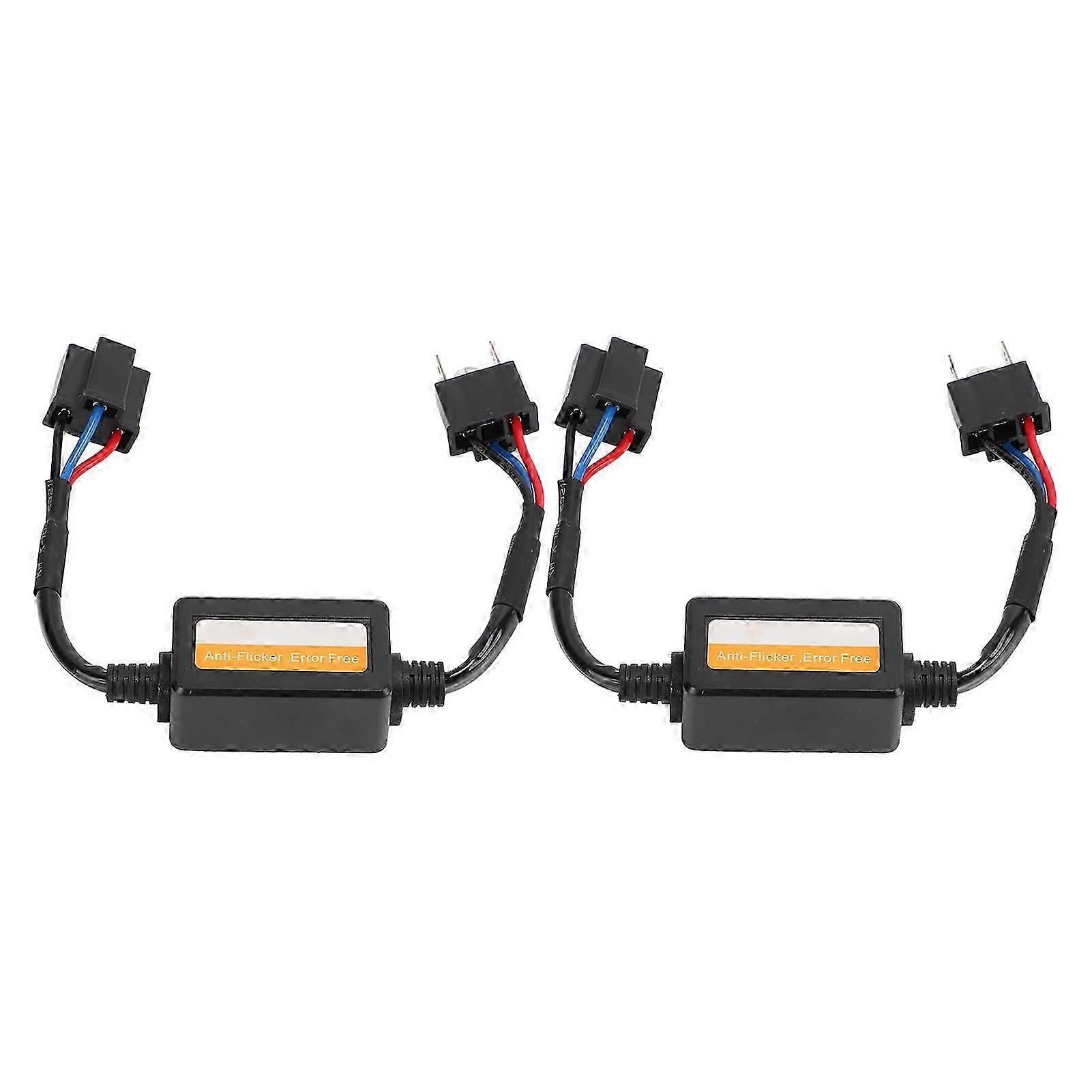 2PCS LED Decoder Convenient Practical Easy Installation Small Volume Light Weight LED Light Resistor