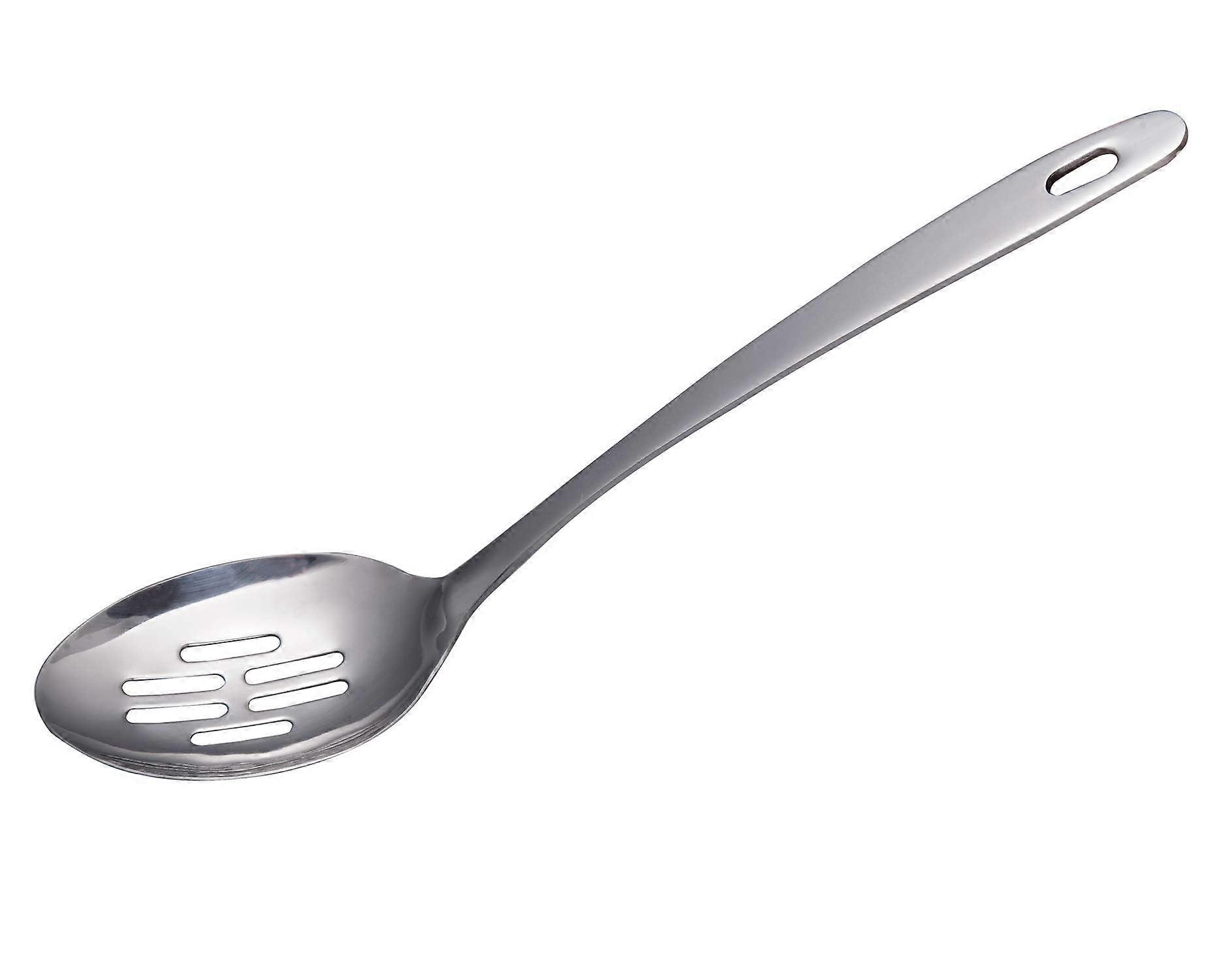 Slotted Spoon Stainless Steel Cooking Spoon Kitchen Serving Spoon,