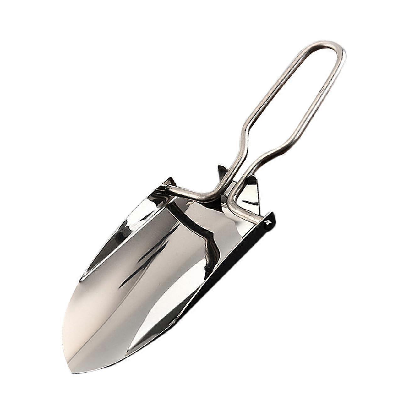 Mini Garden Folding Hand Trowel for Gardening, Camping, and Beach Use - Ergonomic, Rustproof, Durable Tool for Plants and Bonsai