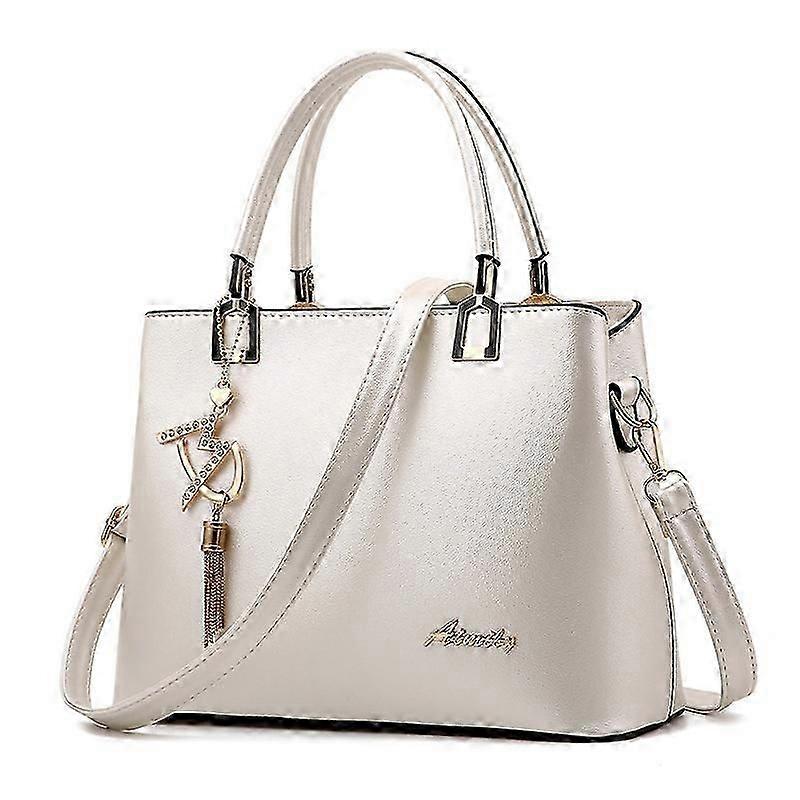 Damhandväskor, Dammode PU-läderväska med topphandtag -1