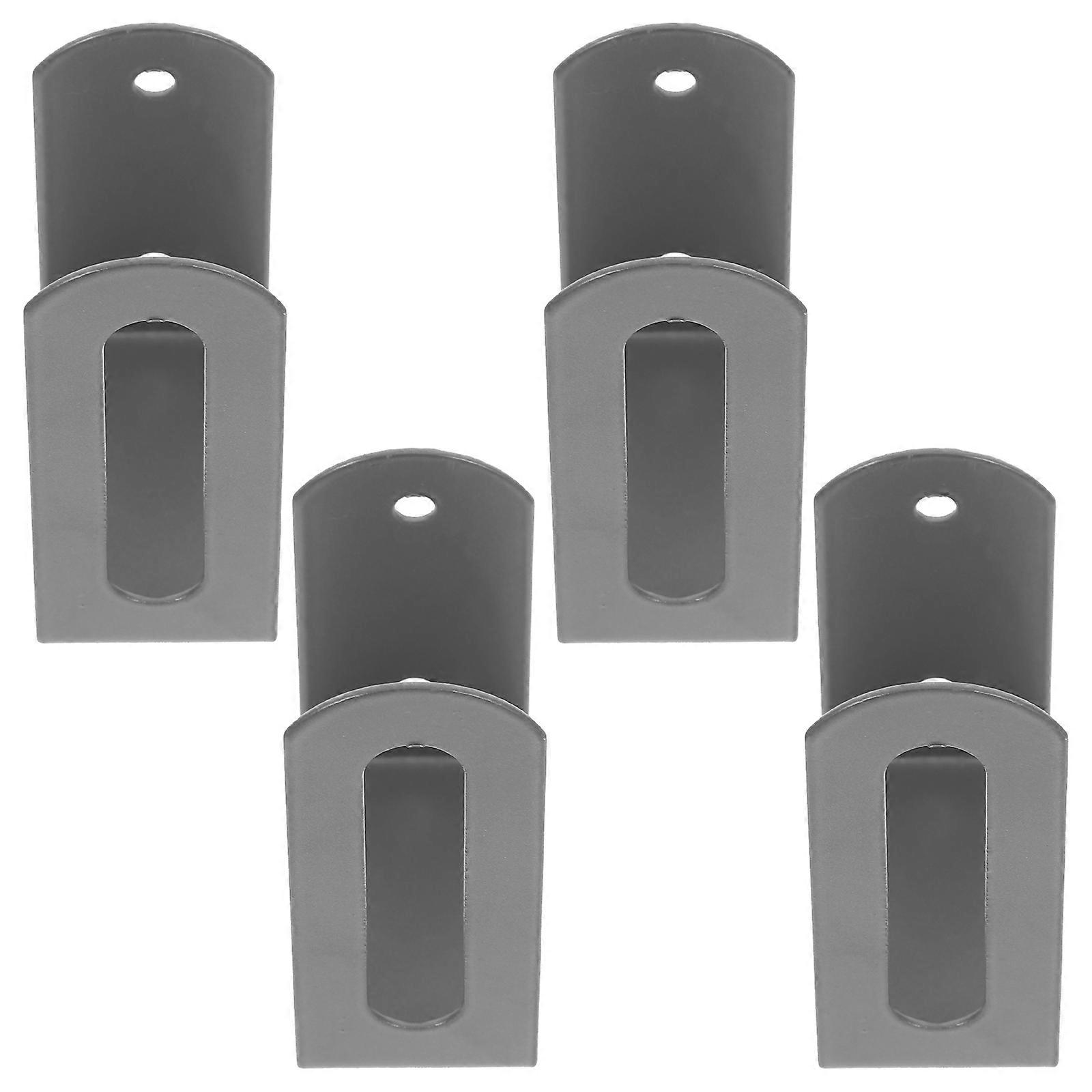 Keyboard Shelf Minimalist Design Support Keyboard Grey 7.50X5.00X3.00CM 4Pcs
