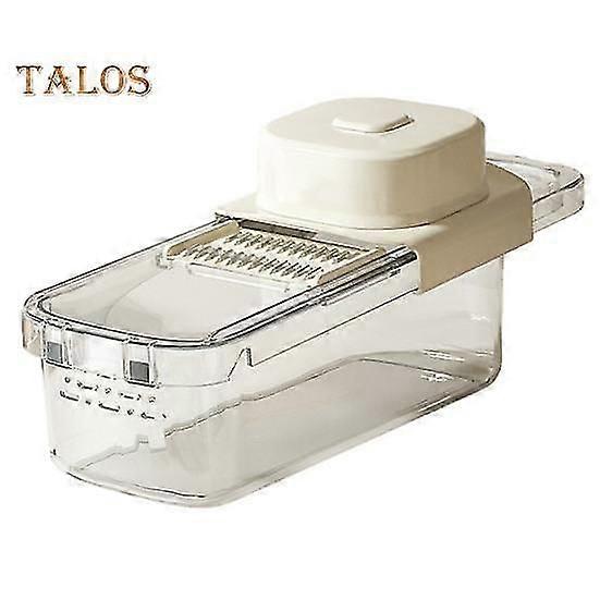 1 Set Vegetable Cutting Machine 6 Cutter with Storage Box Efficient Ergonomic Multifunctional Kitchen Tool