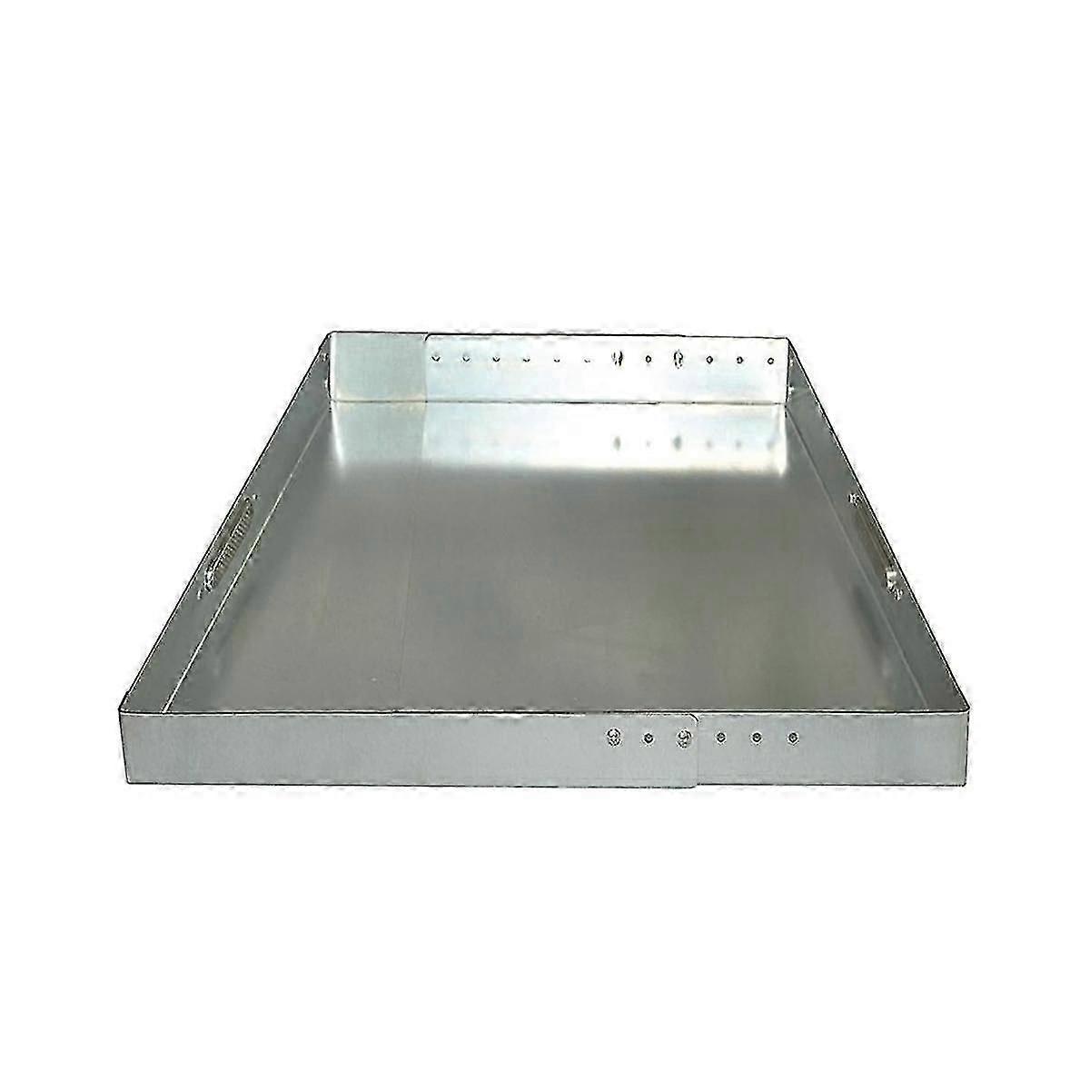 暖炉トレイ拡張可能/調整可能なアッシュパン、最大30インチの暖炉用火格子ナット用のハンドル付き