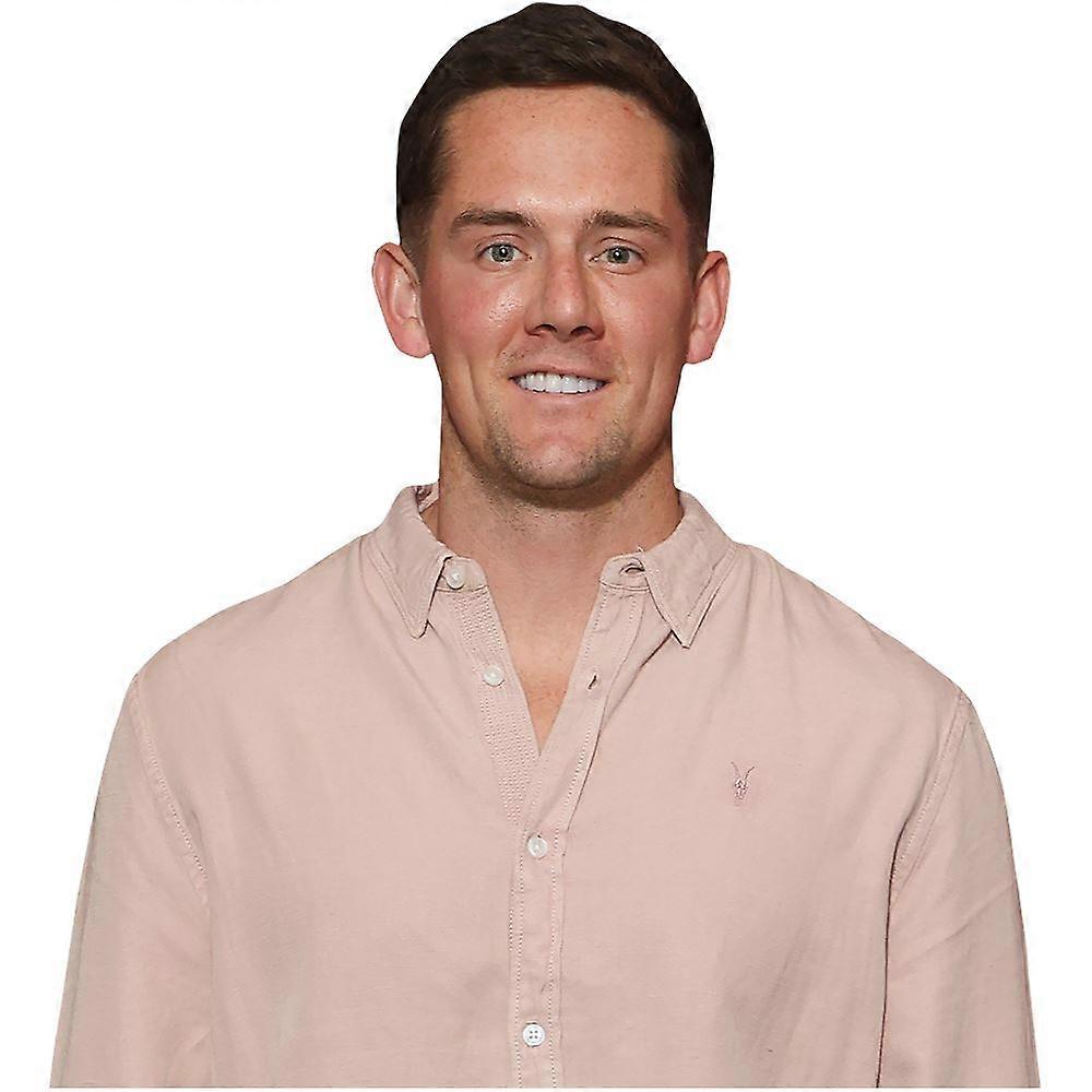 David Templer (Camisa Rosa) Recorte de Buddy de Medio Cuerpo