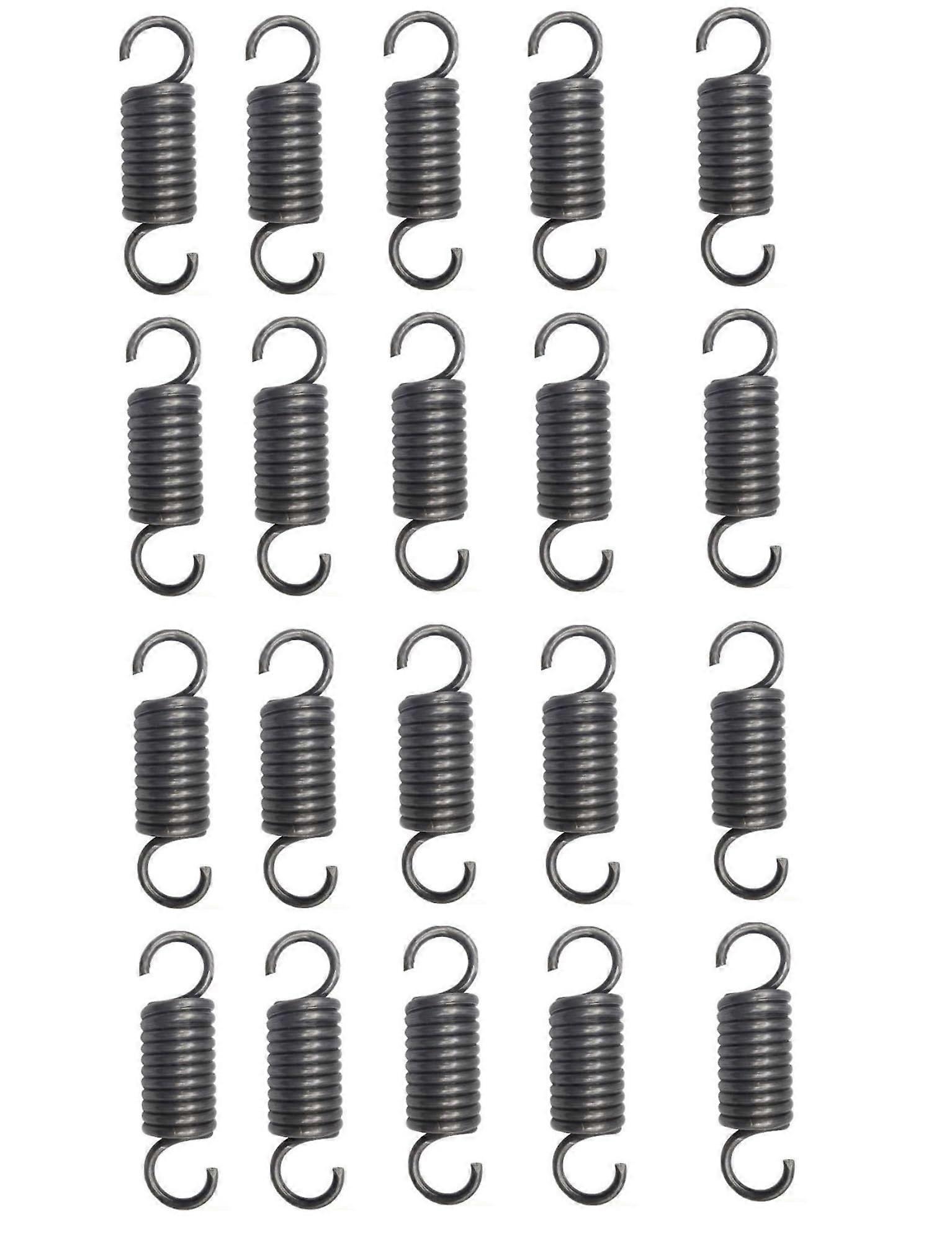 spring tension spring with hook 55mm, diameter 2mm, outer diameter 18mm 20pieces