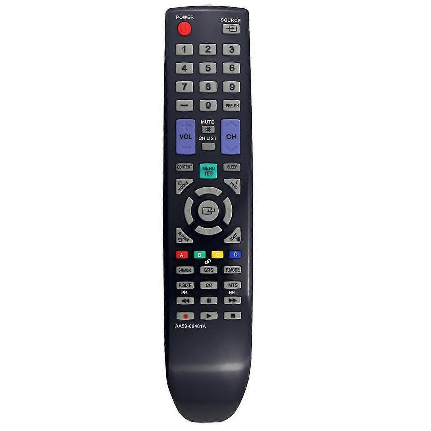 Replace AA59-00481A Remote for Samsung LCD TV LN26D450G1D LN32D430G3D LN32D450G1D LN32D550K1F LN37D5