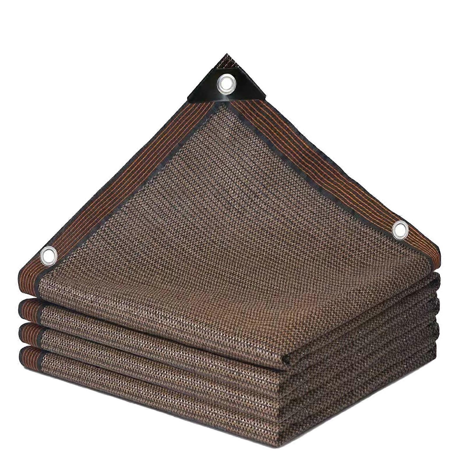 Sun Shade Sail with Grommets, Garden Shade Net Windbreak, Camping Shade Net 90% Shading Net Greenhouse Privacy Fence 3x4.0m 1x2m 2x3.0m (8 * 9m) 8*9m