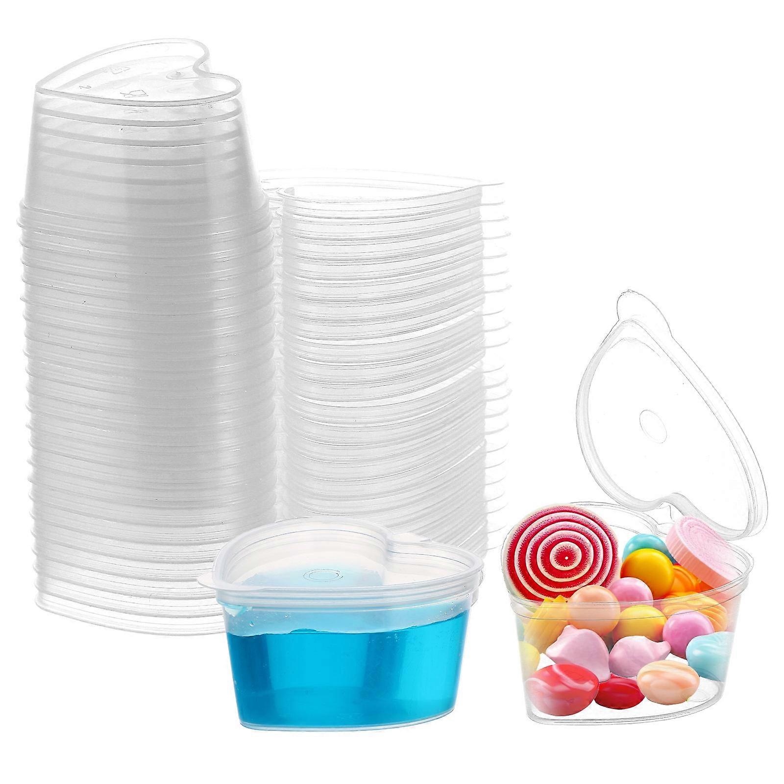 Organizer Heart Containers for Medicine, Clear View with Excellent Durability
