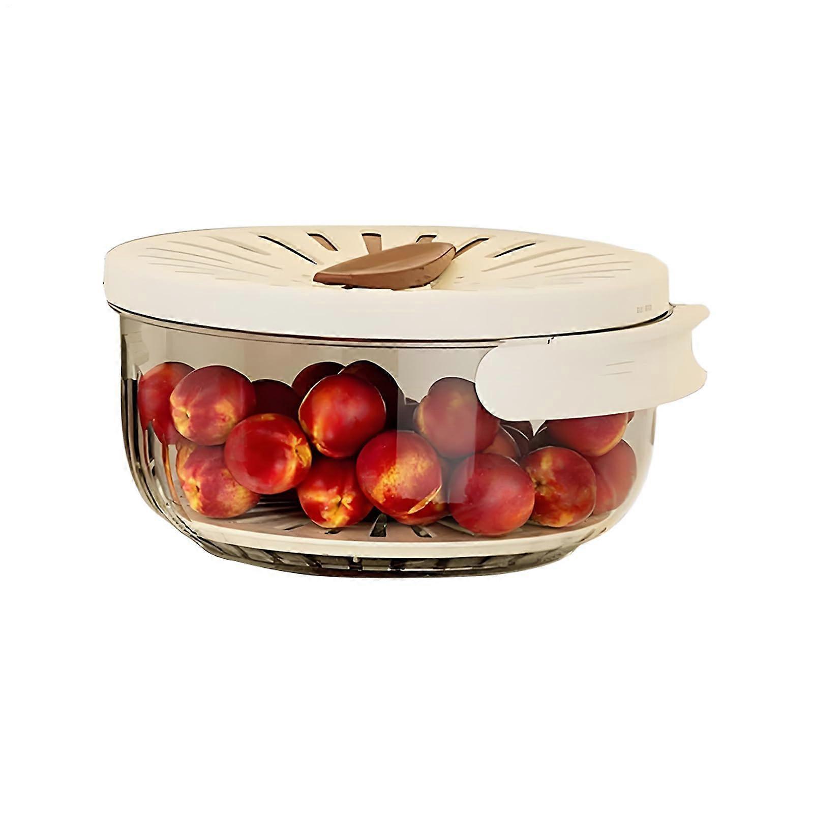 Sieve Washing Up Basket Fruit Bowl with Lid 2in1 Kitchen Aid for Draining Washing