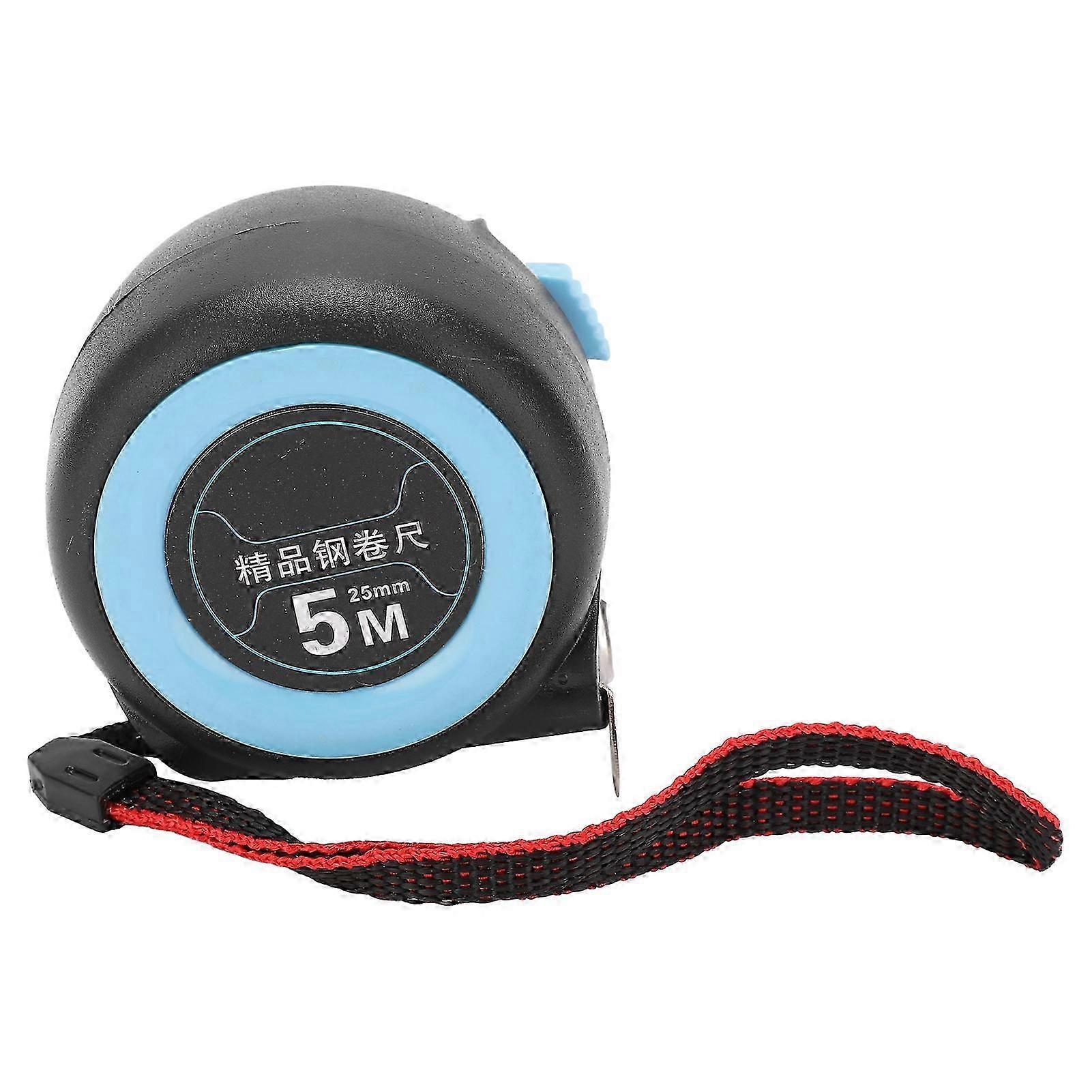 Accurate Self-Locking Retractable Measuring Tape for Carpentry, 5 Metres X 25mm