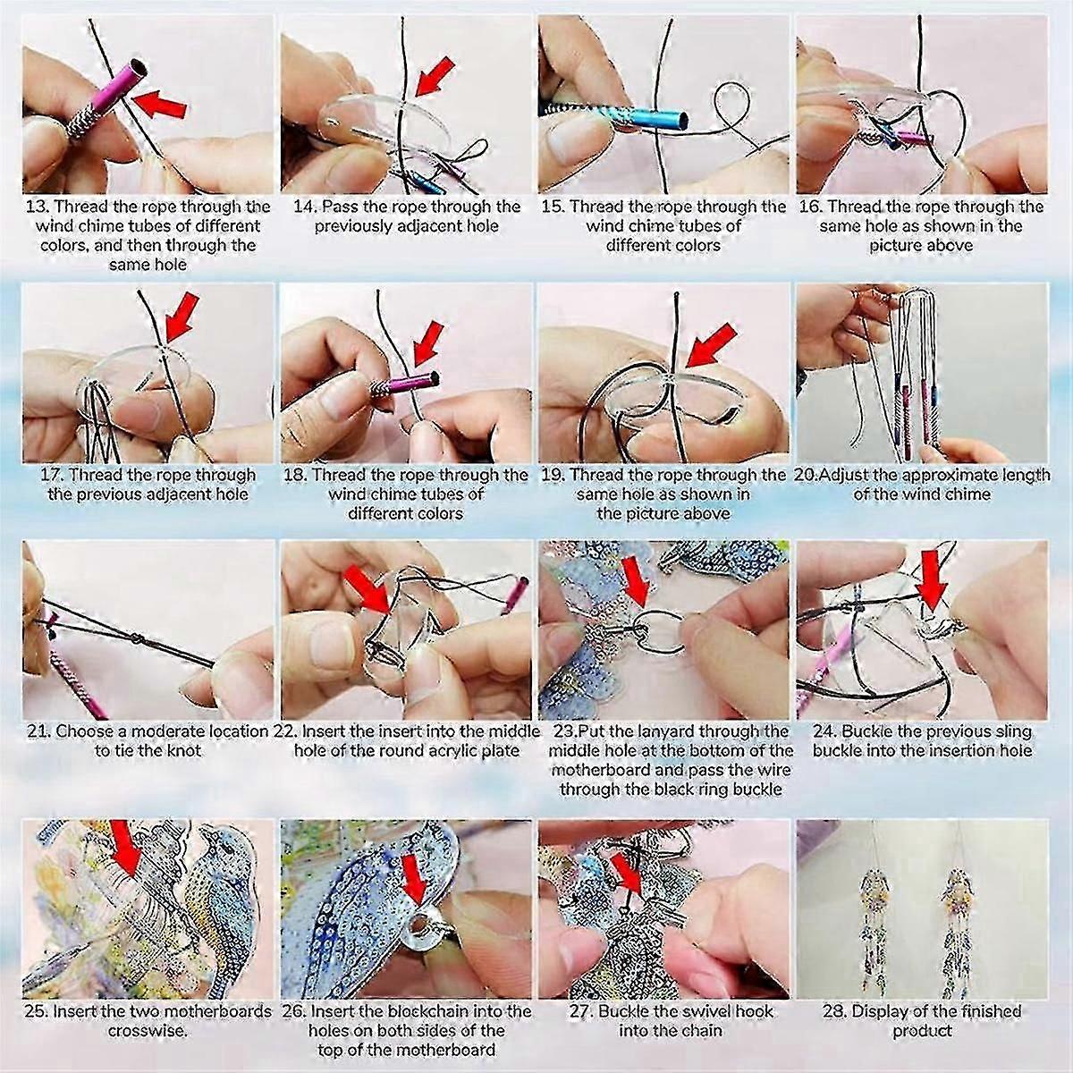 Suncatcher, Double Sided 5D Butterfly Hanging Ornament A