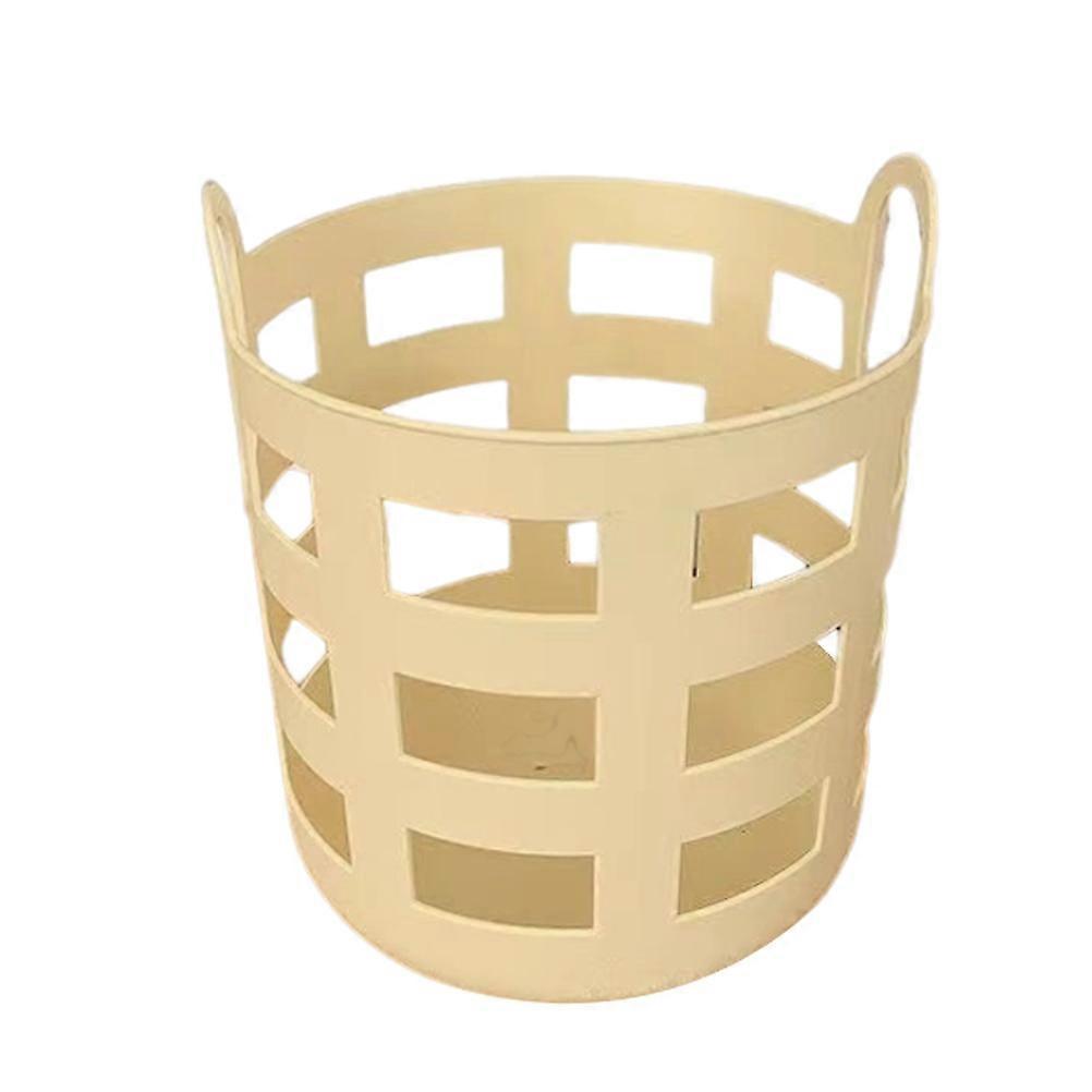 Hollow Out Plastic Laundry Basket for Small Sundries Storage Organizer – Versatile Hamper for Dirty Clothes, Living Room or Bathroom Use