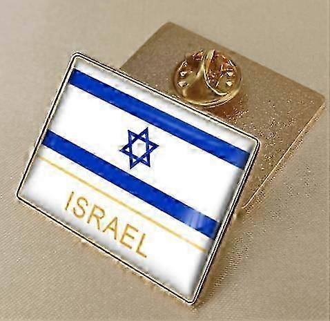 イスラエル国旗 社章・ピンバッジ、イスラエル国旗ピン、私はイスラエルと共に立ち、我々はイスラエルのボタンピンと共に立ち、彼らのために祈ります