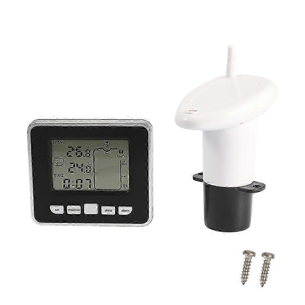Ultrasonic Water Liquid Depth Level Meter Sensor with LCD Display