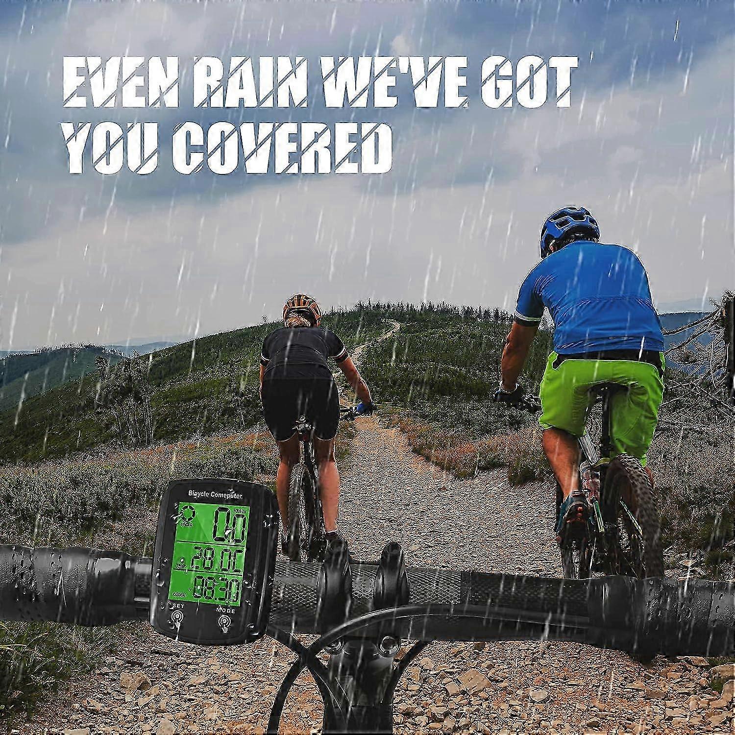 Bicycle Speedometer Odometer,LCD Backlight Display SZRH A-X