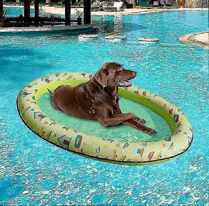 Dog Floats For Pool, Inflatable Pool Float For Dogs Puppies, Large Dog Pool Floats Pet Dog Floating Mat For Summer