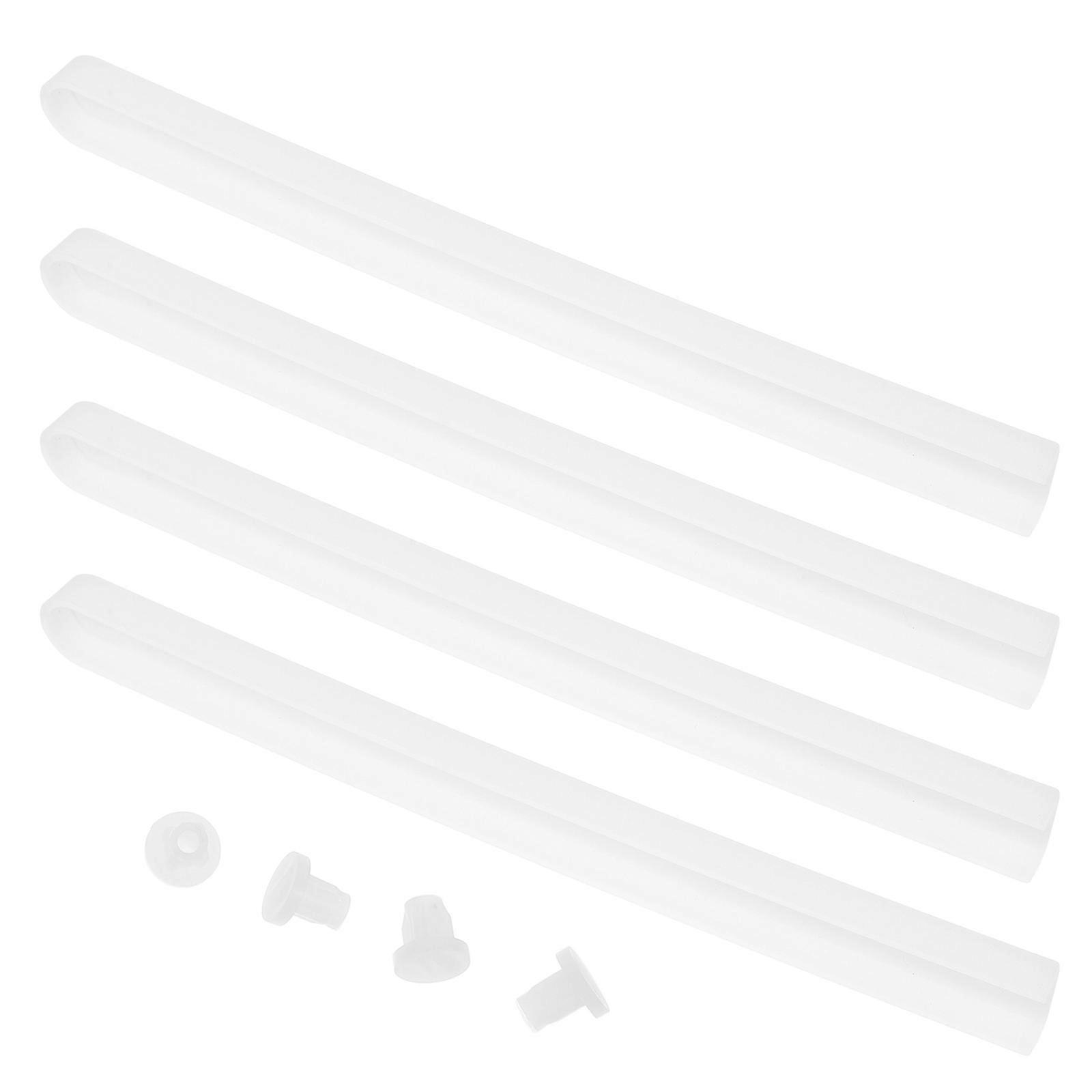 Heavy Duty Side Mount Drawer Slides with Accessories Durable Low Noise Cabinet Track Rails for Kitchen, TV Cabinets and Furniture
