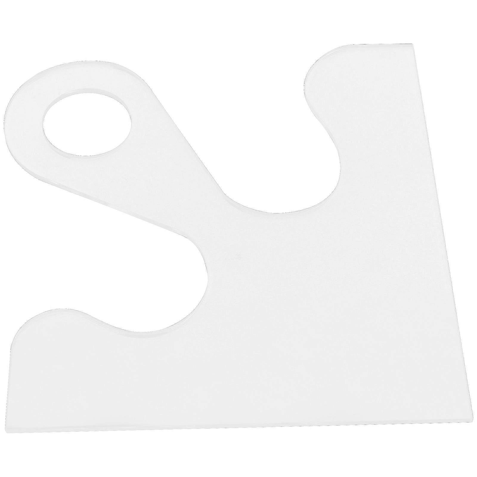 Tracing Stencils Guide Acrylic Tracing Stencil For Outdoor Use 20.00X20.00X0.30CM Injury Protection 1Set