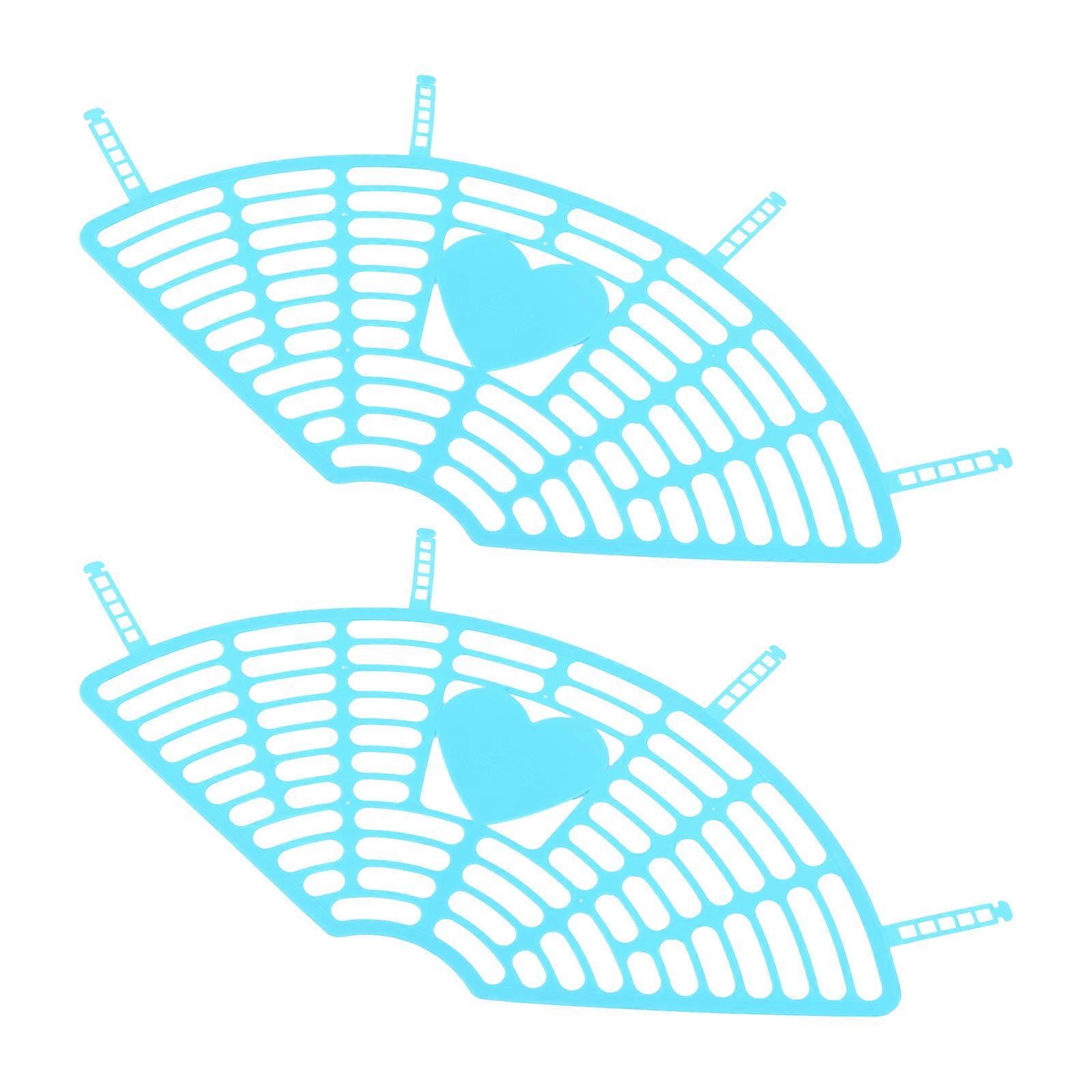 Blue Bike Rear Wheel Protective Cover for Safe Net Use Made of Durable Plastic 2 Pieces