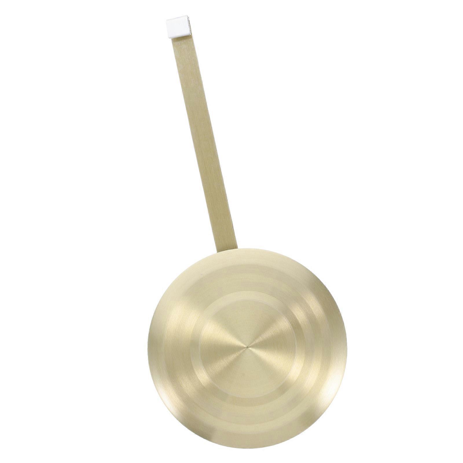 Clock Pendulum Replacement Quartz Clock Pendulum Clock Enthusiasts Homeowners Oval Round Smooth Operation 1Pack