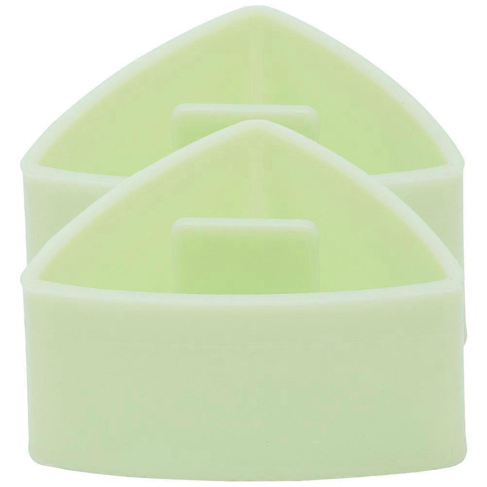Daily Use Musubi Mold Triangular Onigiri Molds For Families with Children 8.5X8.5X4CM Non-stick Easy to Clean 2Pcs