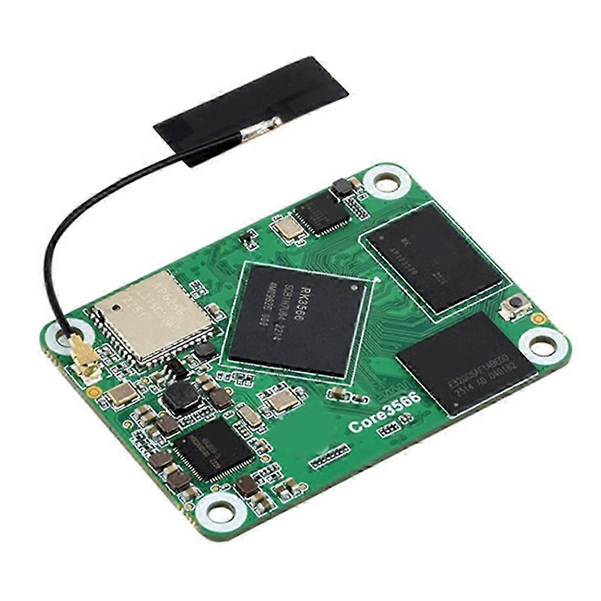 Core3566 Module Kit With Rockchip Rk3566 Quad-core Processor, For Cm4 4gb+ 32gb Emmc With Wifi Eu Plug