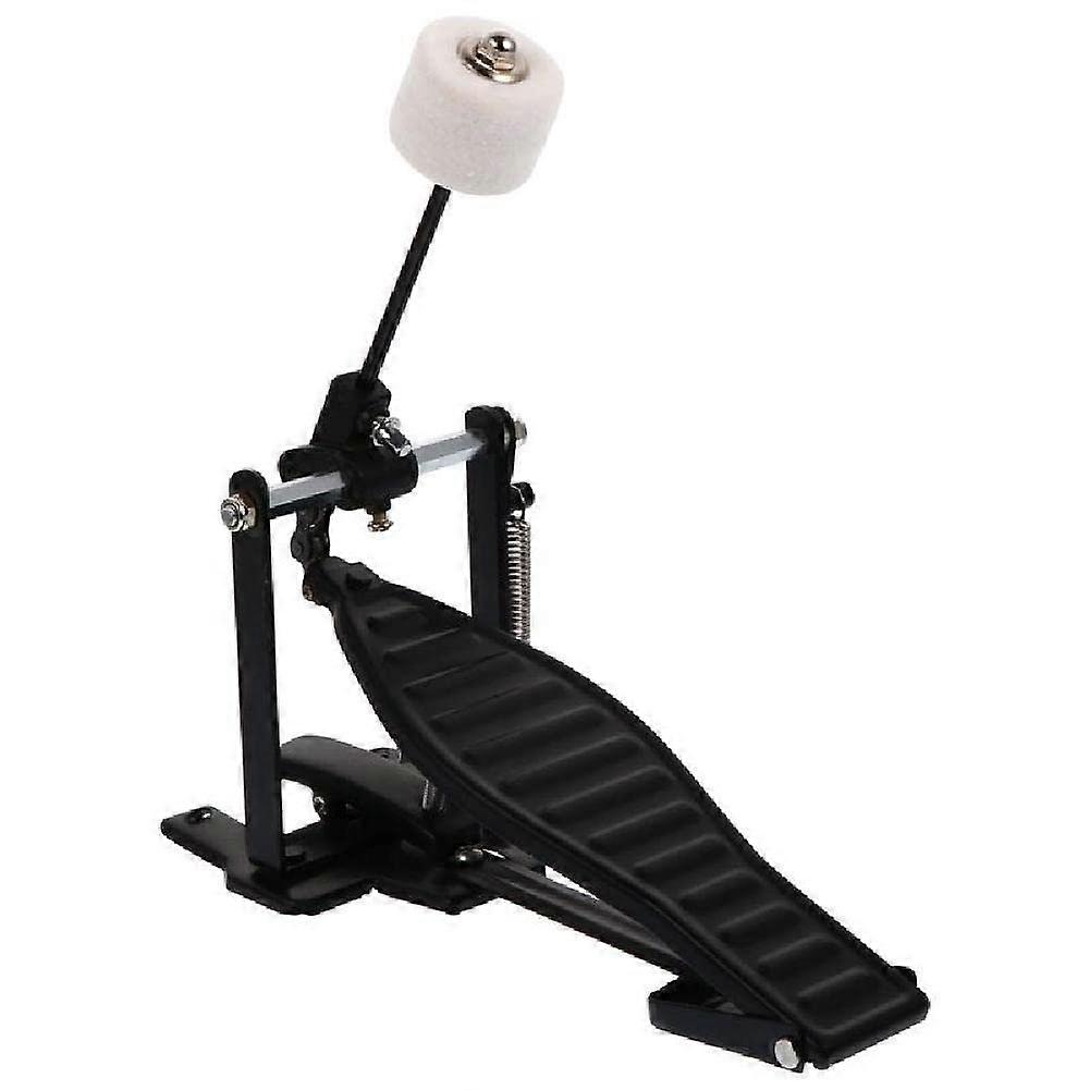 Durable Single Drum Pedal for Practice - Adjustable Tension, Steel Construction, Compatible with All Drum Kits