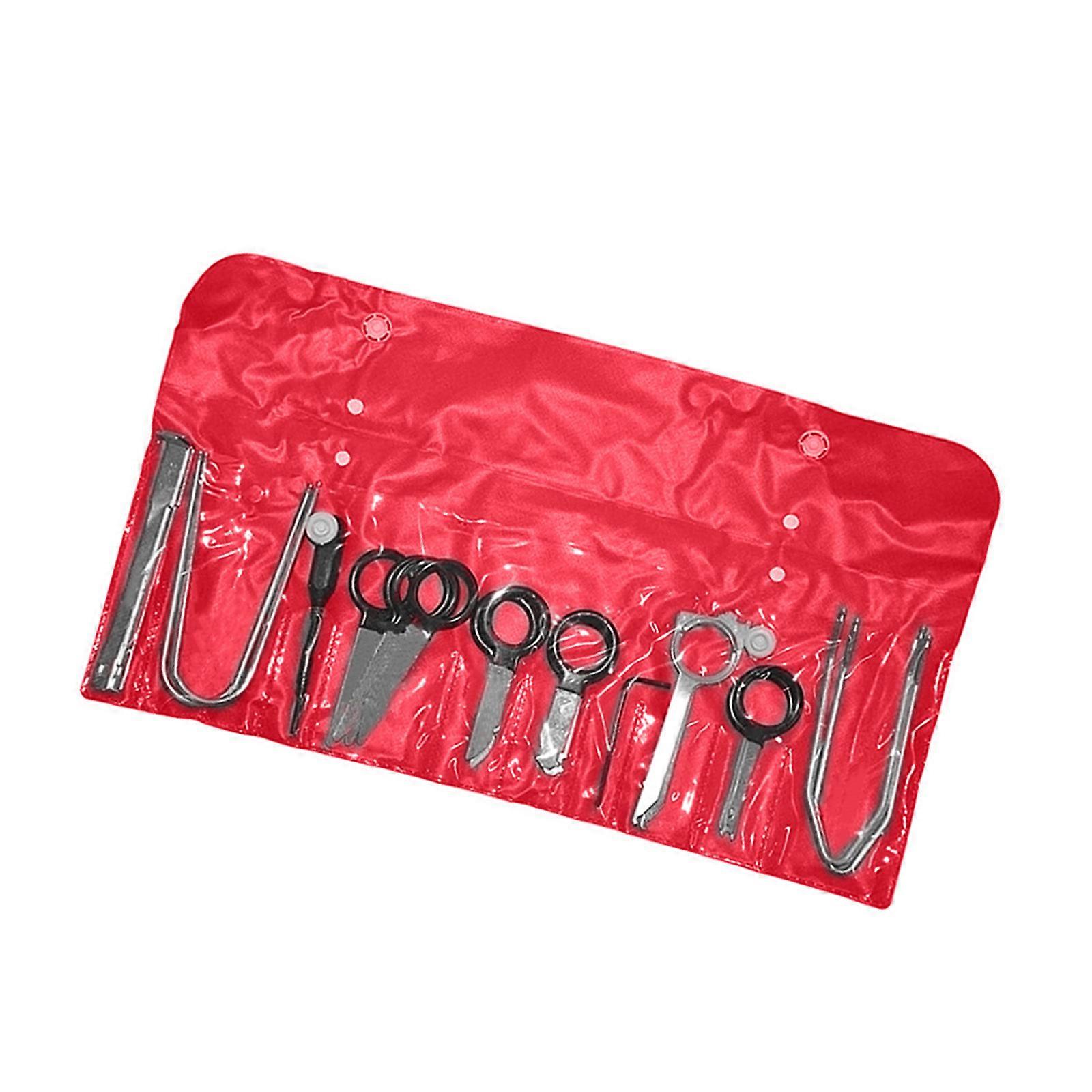 20pcs Car Sound Removal set Auto Sound Dismantling Tool Upgrades for Easy Installation & Maintenance in Various Vehicle Red