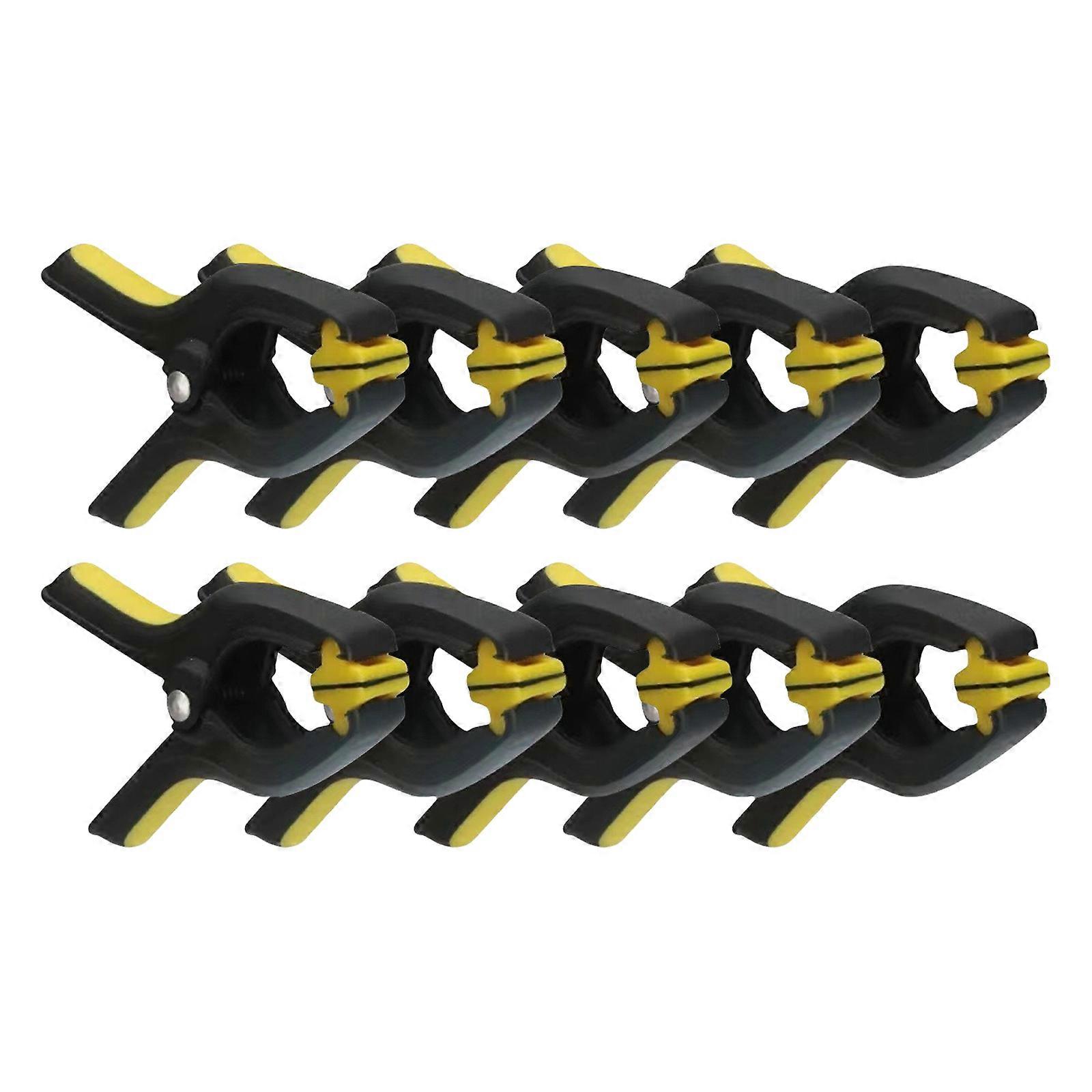 10Pieces Practical Sturdy Plastic Clamp Portable Accessory for Balloon Arches Backdrops and Household Daily Use Multicolor