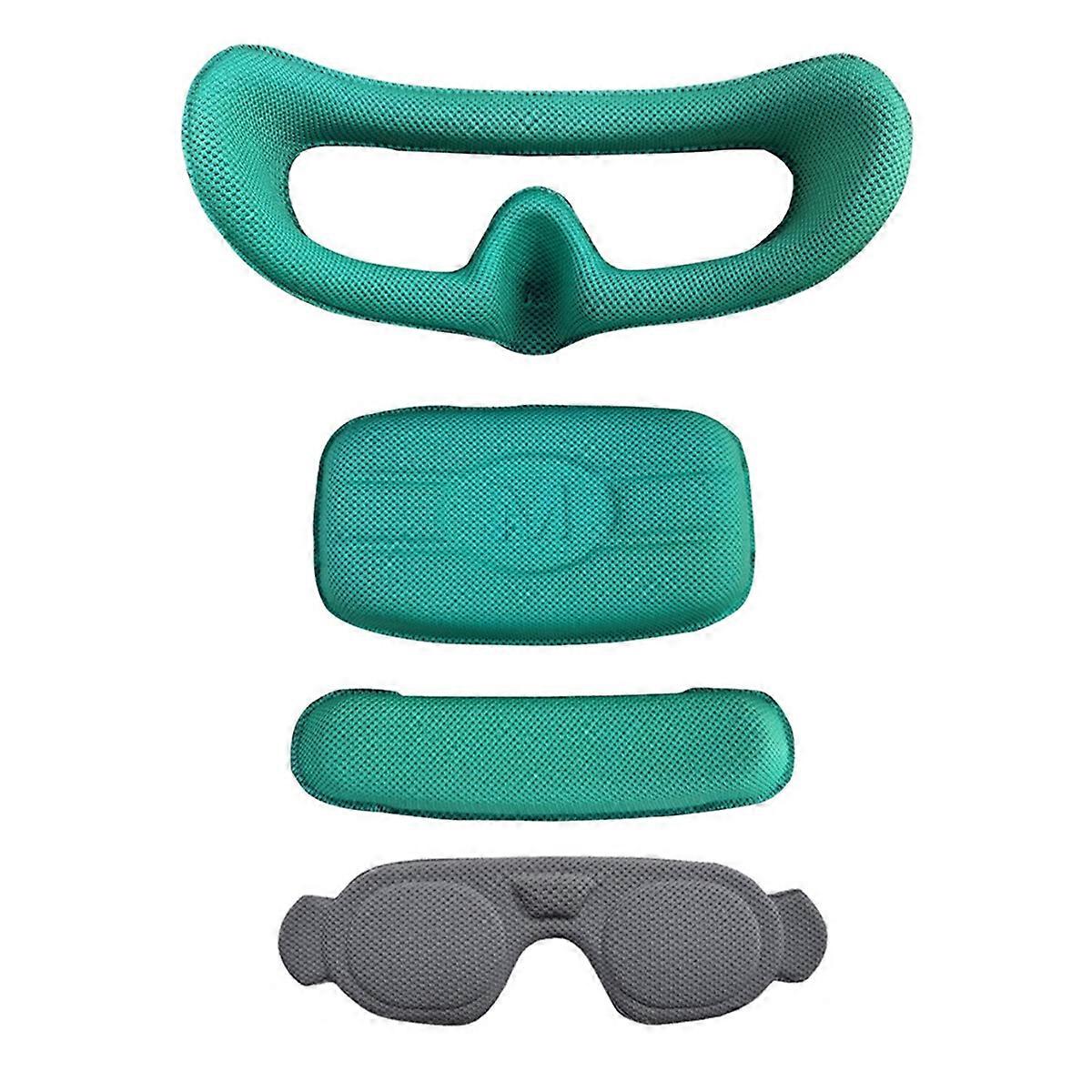 Comfort-Upgrade Face Mask/Forehead/Back-of-Head Pad Compatible with for Avata 2 Goggles 3 Modification Accessories,B