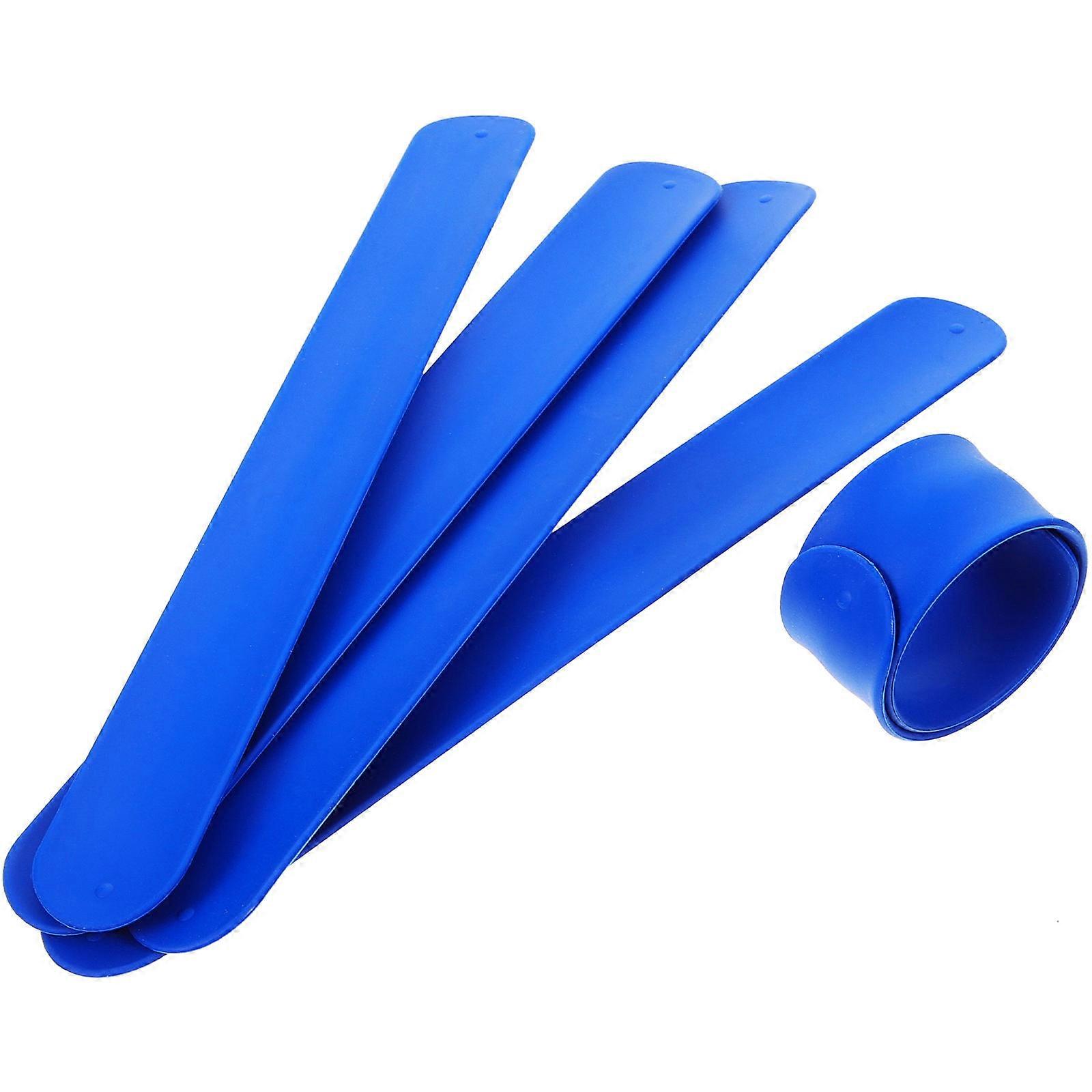 Silicone Slap Bracelets Pack of 5 – Fun Wrist Accessories for Kids Party Favors Easy to Wear and Carry
