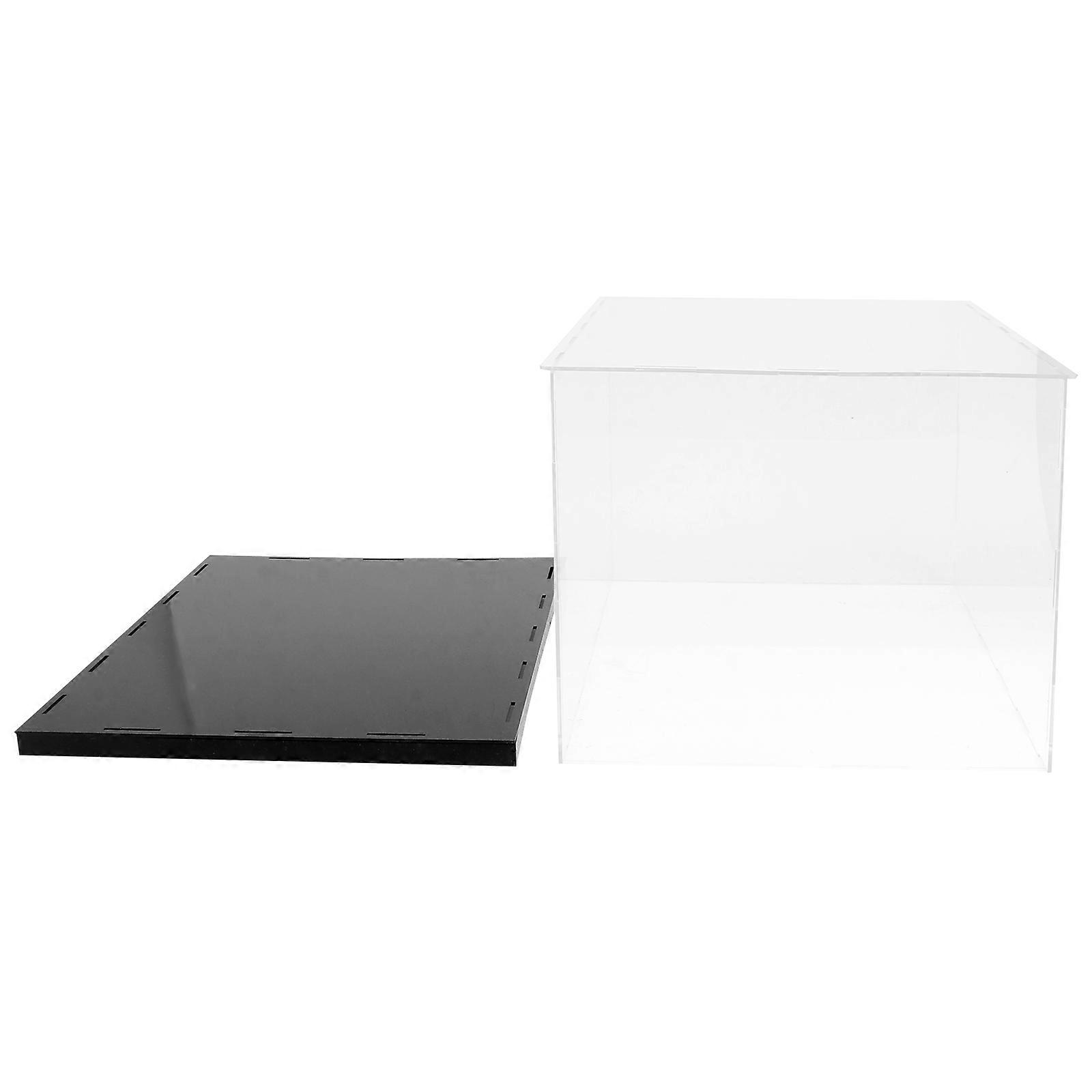 Acrylic Display Box for Handmade Models and Art Storage with High Transparency and Dust Protection 1PC Transparent