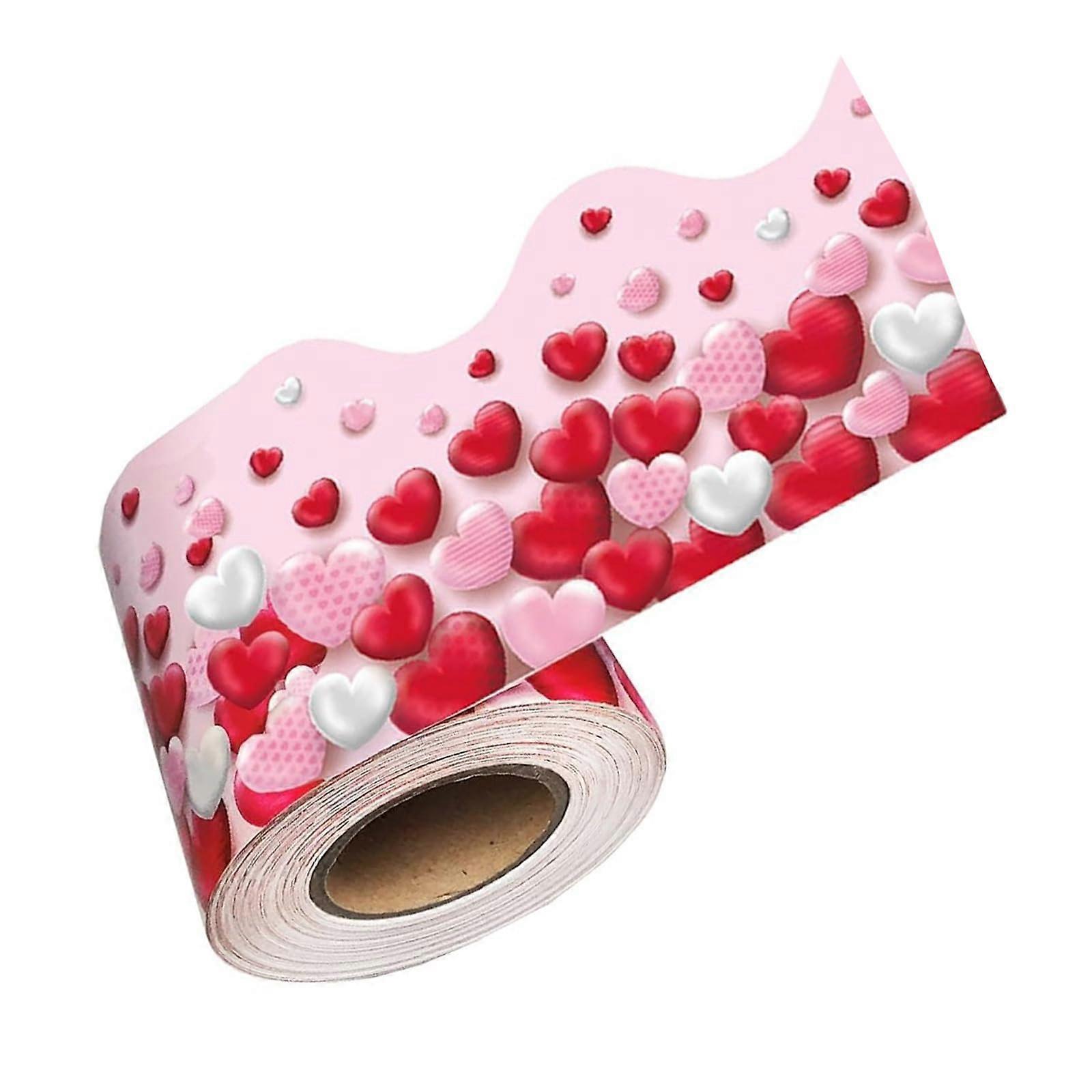 Pinnwand Bordüre Trimmer Blumen Design Dekoration 217 Stück Gewellter Rand für Pinnwand und Postertafeln