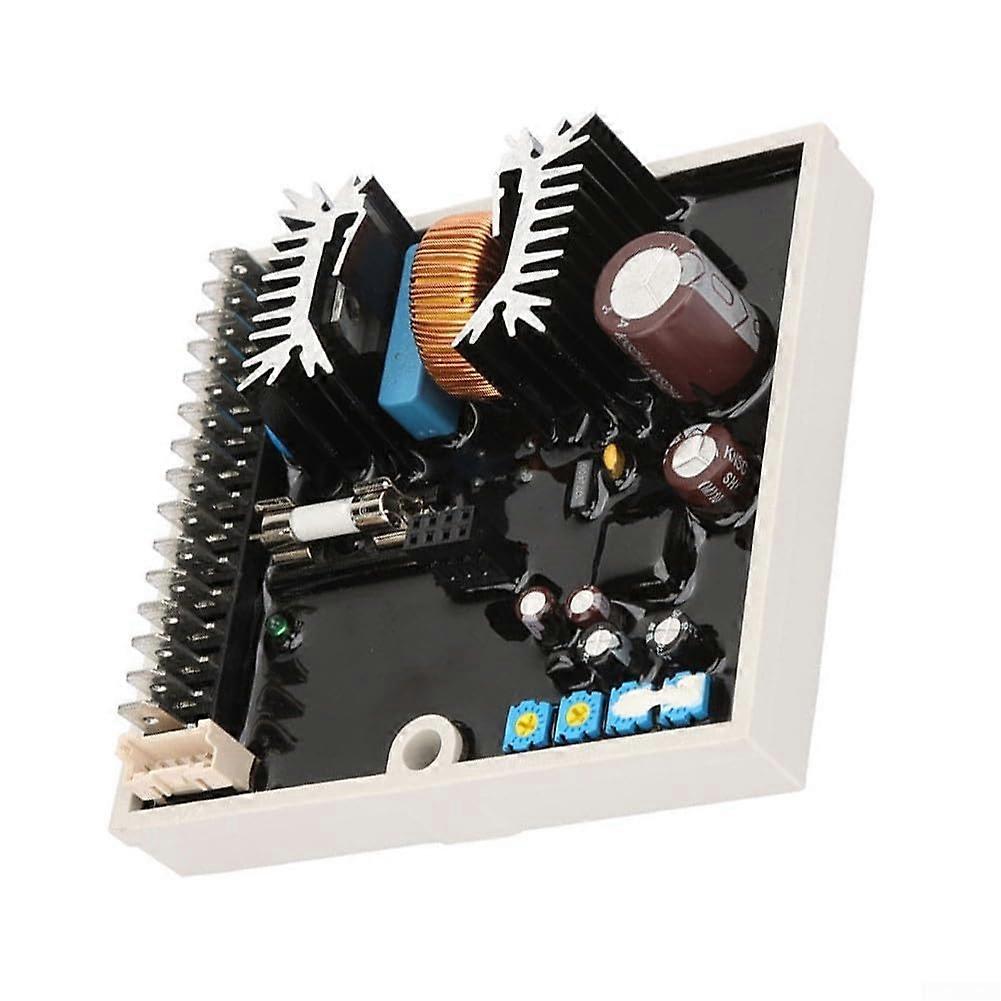 Indispensable accessory for Meccalte generators in the AVR model A6762 to ensure a stable output voltage between 40 and 270 V AC.