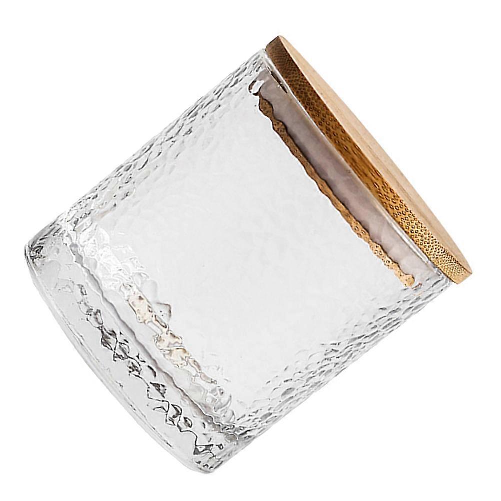 Candy Container Coffee Bean Containers Airtight Storage Jars with Lids 3.5×3.1×2.6in Rubber Sealing Ring Kitchen Counter 1Set