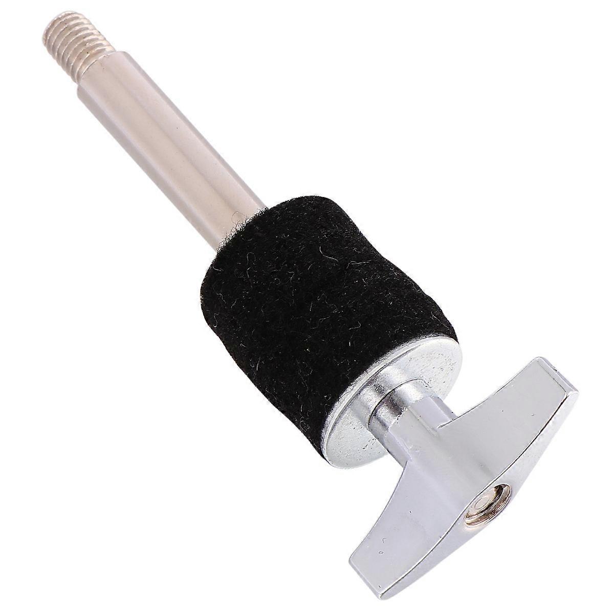 Thread Cymbal Stacker Iron Material Polished Finish For Drum Accessories High Pitch Drum Use 10.5x4x3cm 1Set