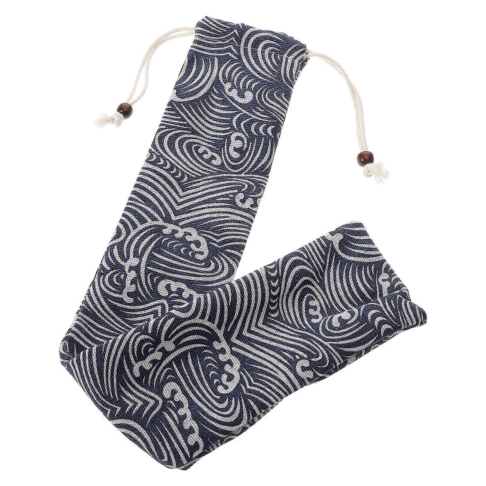Portable Drumstick Bag For Drummers Durable Fabric Pouch Ideal For Storing Drumsticks And Brushes Easy Carrying Drumstick Bag