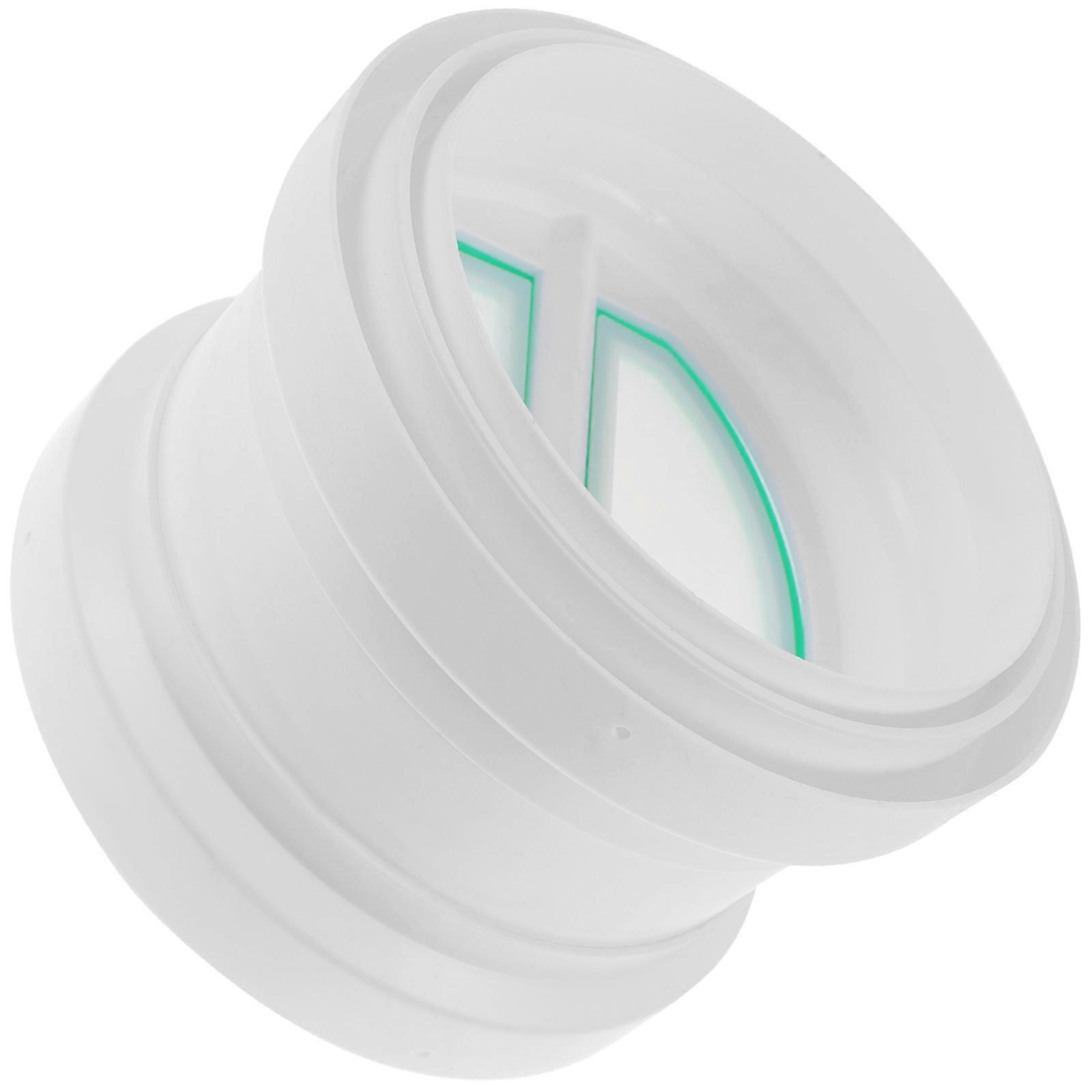 One-Way Vent Pipe Valve Duct Flange Heating and Cooling Systems 18X13CM PVC Easy to Install 1Pack