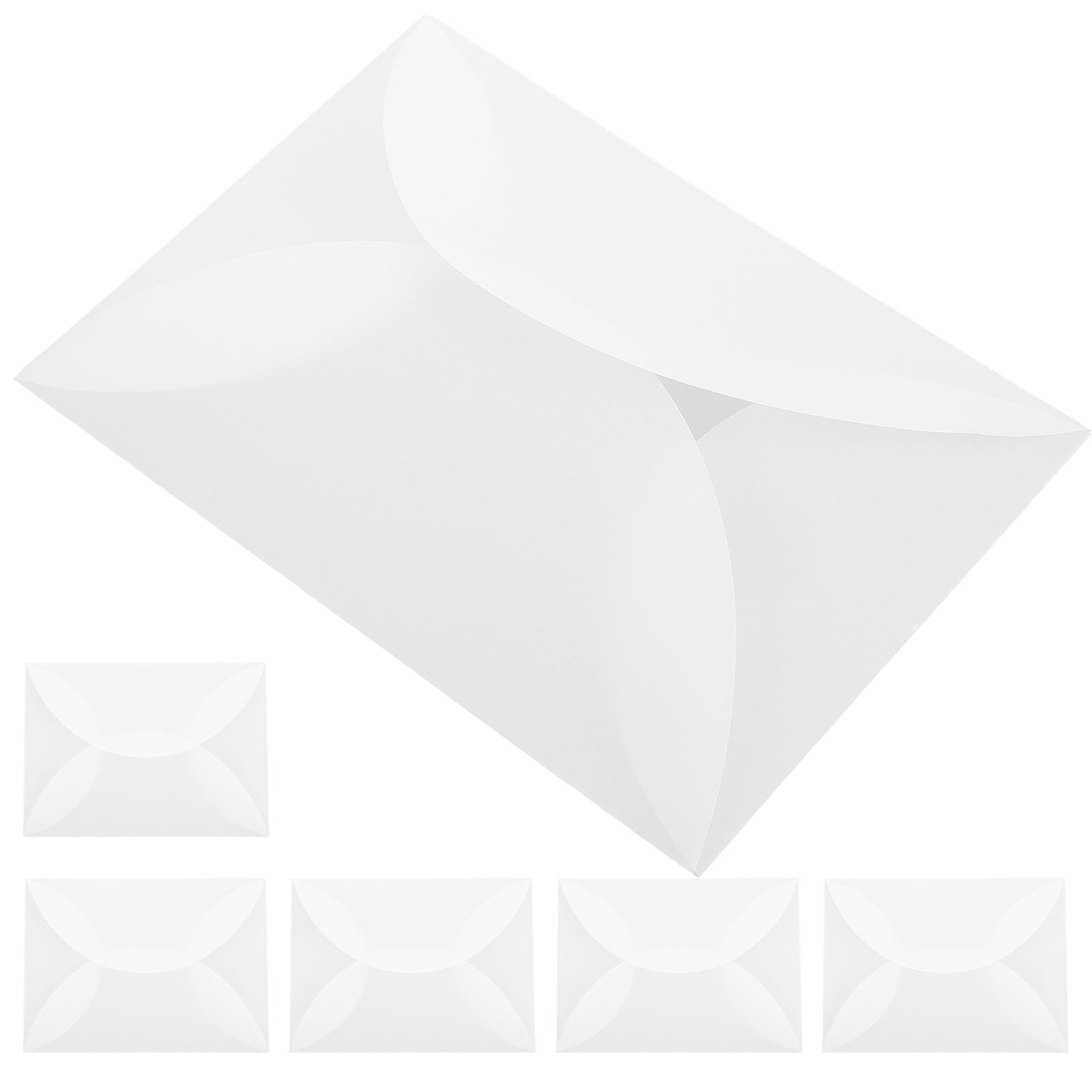 White Paper Envelopes for Cards Use 5x7 Size Perfect for Wedding Invitations and Special Events