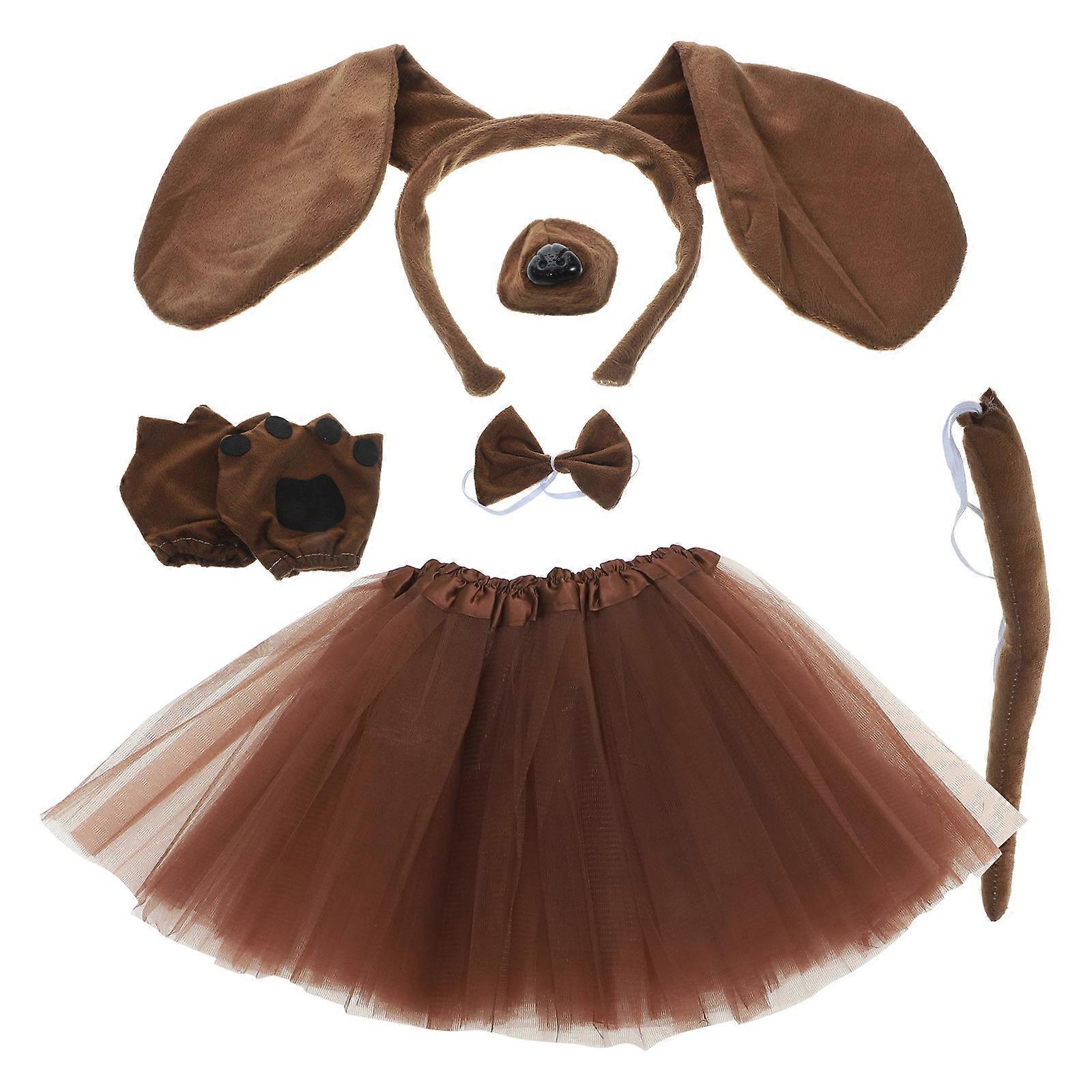 حفلة تنكرية حفلة تنكرية زي اكسسوارات مجموعة القهوة لون أداء الديكور 1 مجموعة