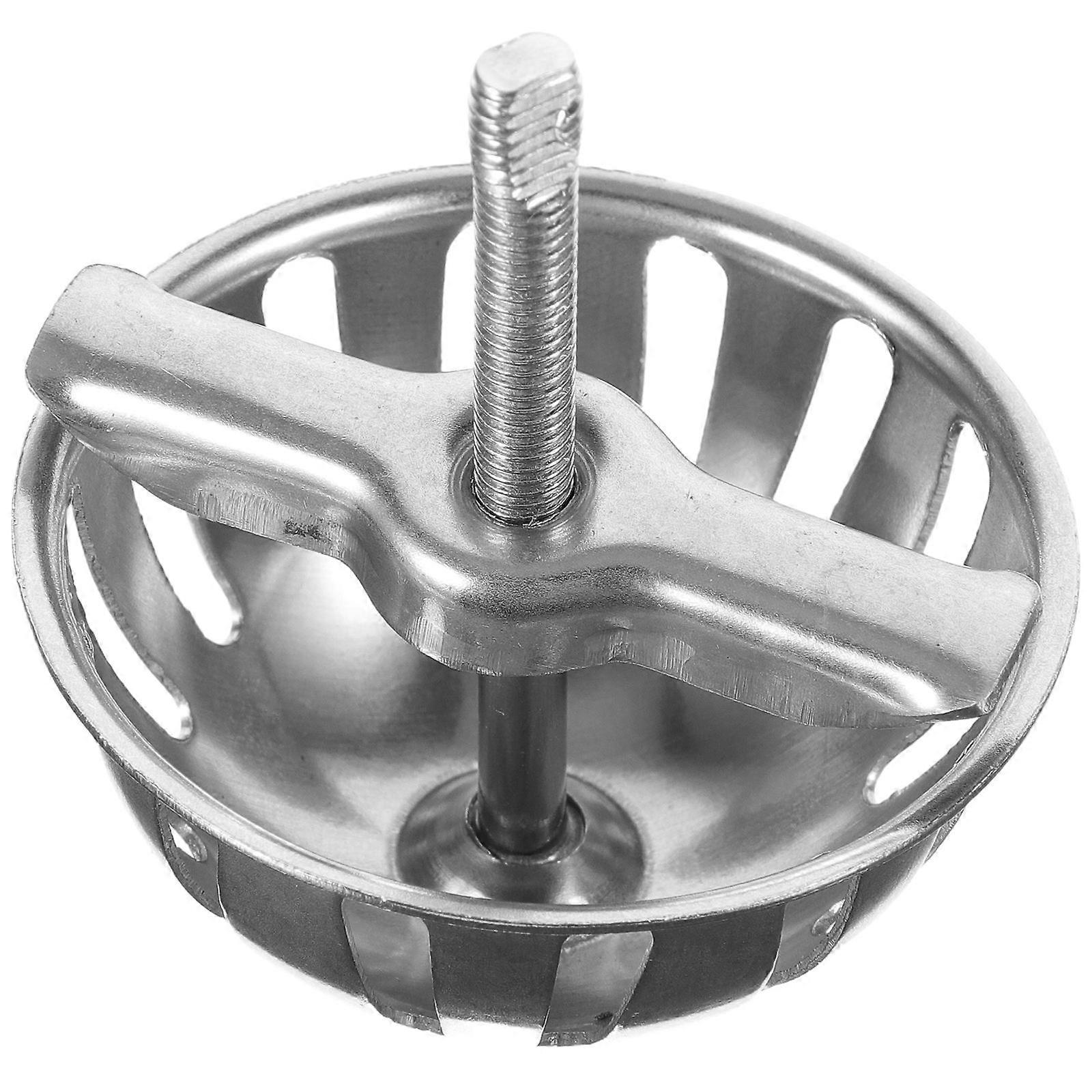 Universal Multi-Purpose Drain Strainer Floor Drain Strainer Anti-Blocking Bathroom Drain Public Places Filtering Hair and Slag 7x6cm 1Set